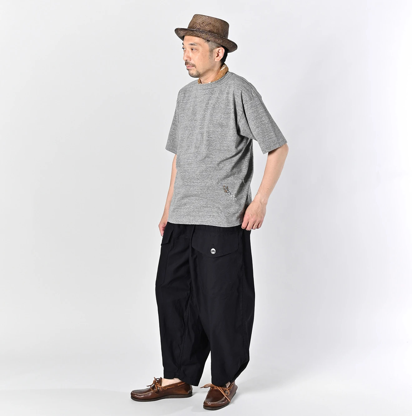 45R(フォーティファイブアール) |チャメレイオン刺繍の908Tシャツ（トップ）