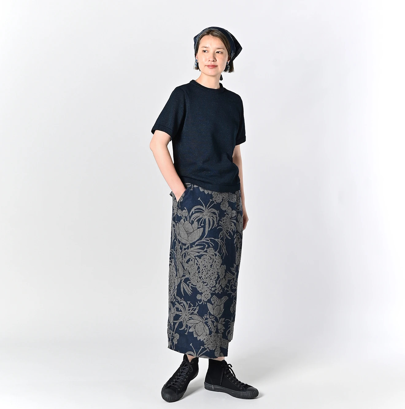 45R(フォーティファイブアール) |ギマニットソーのTシャツ（インディゴ）