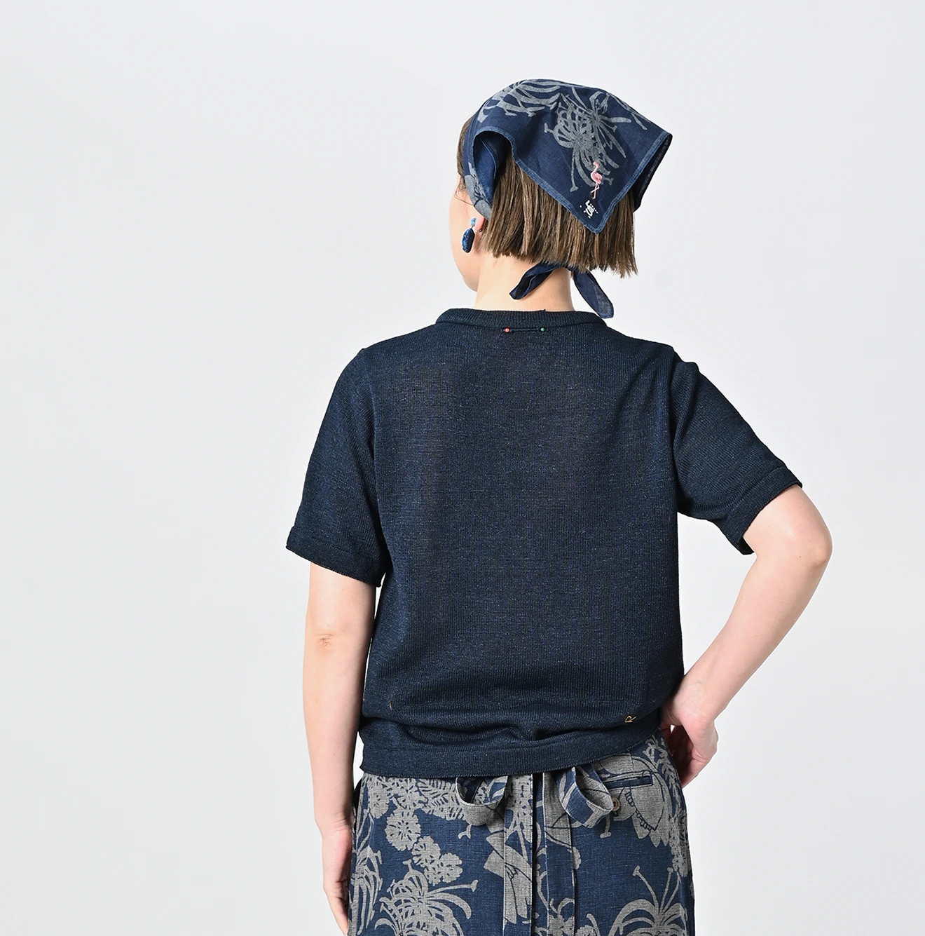 45R(フォーティファイブアール) |ギマニットソーのTシャツ（インディゴ）