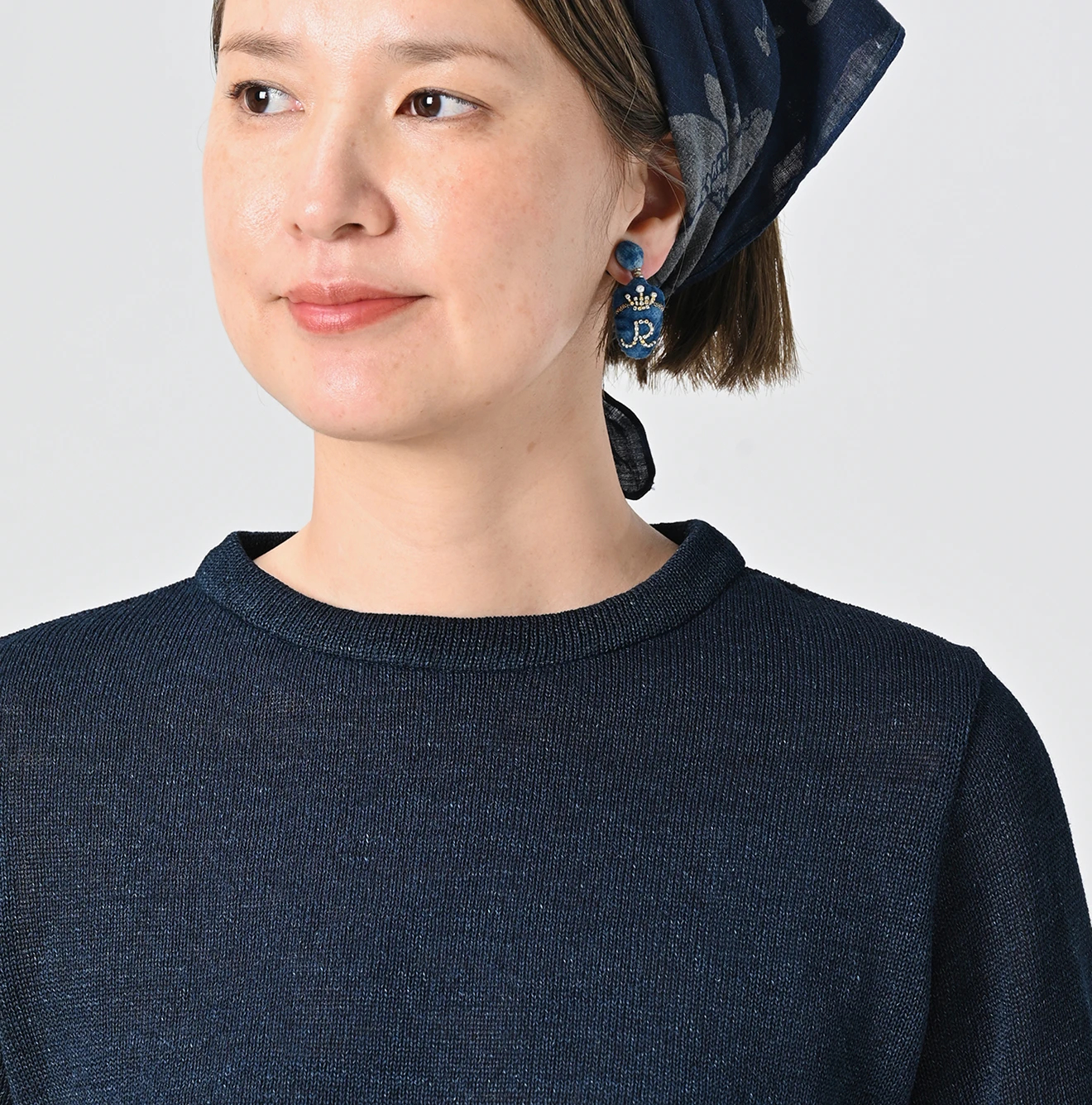 45R(フォーティファイブアール) |ギマニットソーのTシャツ（インディゴ）