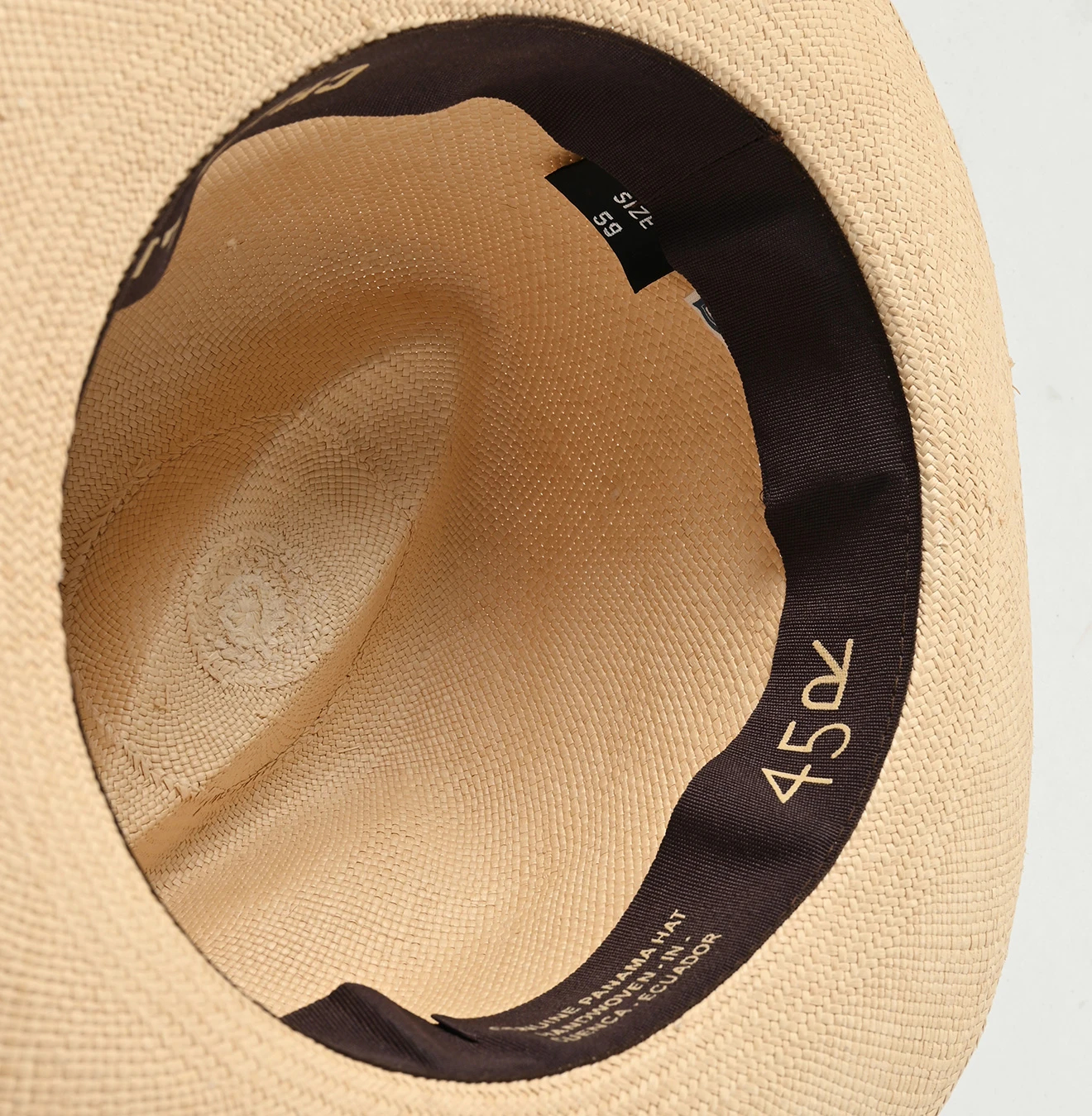 45R（フォーティファイブアール）| CHAMULAパナマハット（小） Hat