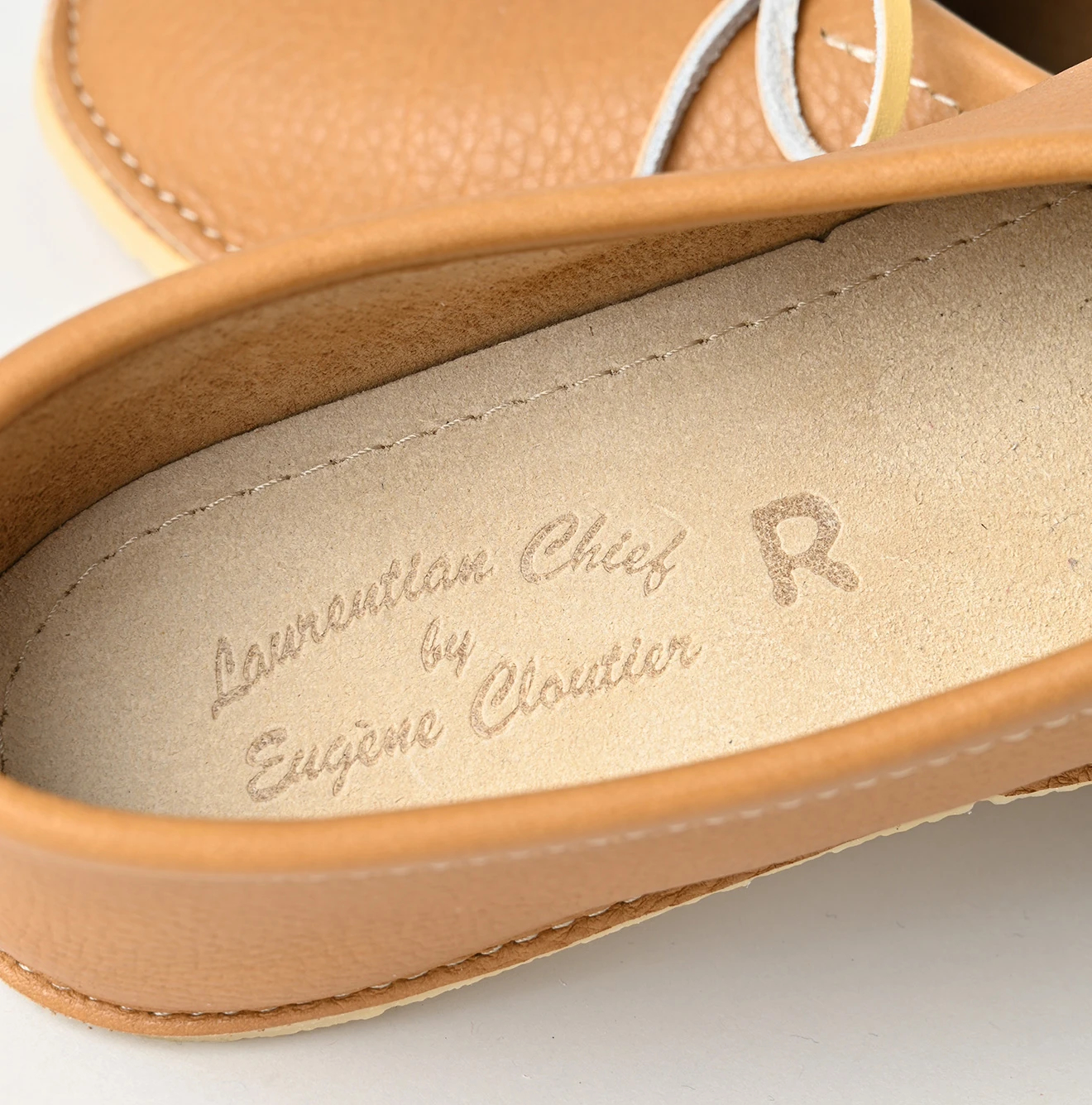 45R(フォーティファイブアール) |Laurentian Chief×45Rバレリーナスリッパ×クレープソール（ビーズ刺繍）