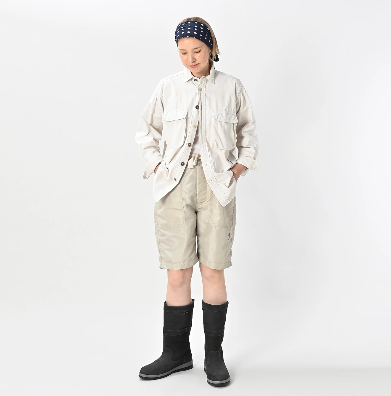 45R(フォーティファイブアール) |葉山ものがたり504オックスの908オーバーシャツ