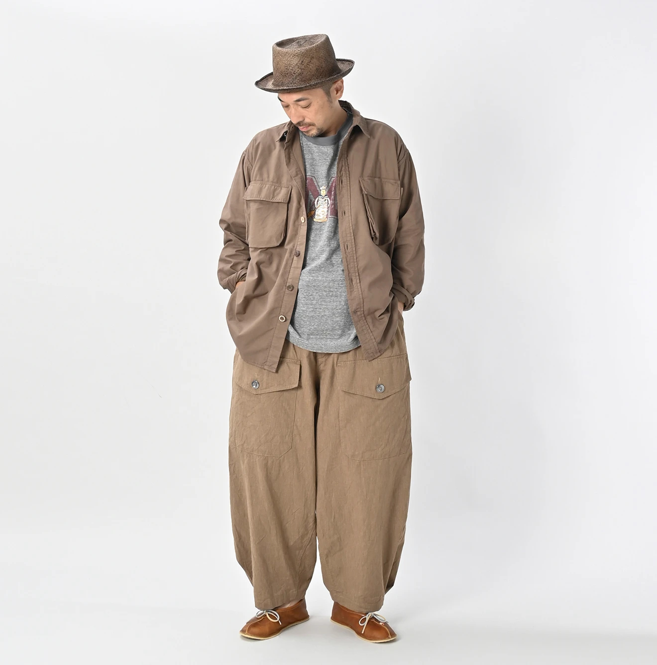 45R(フォーティファイブアール) |葉山ものがたり504オックスの908オーバーシャツ