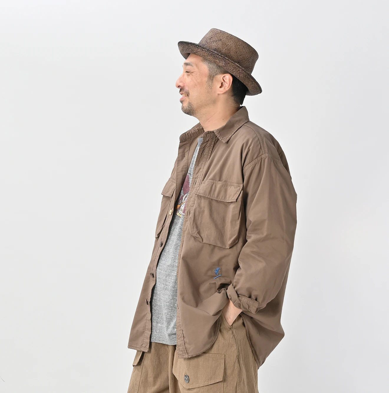 45R(フォーティファイブアール) |葉山ものがたり504オックスの908オーバーシャツ