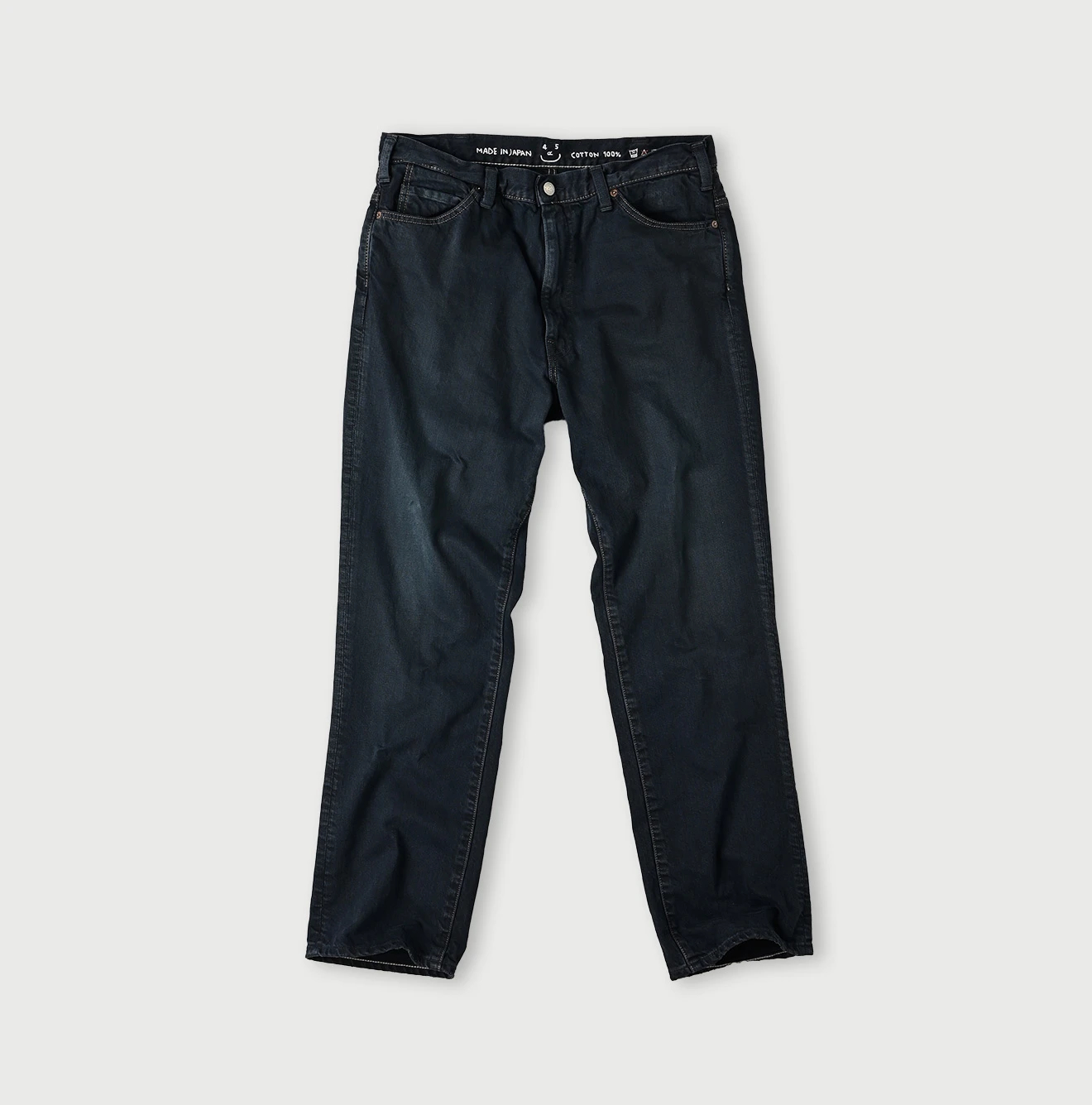 45R(フォーティファイブアール) |ライ麦ブラックデニムのクロスビー5（再び・焦）