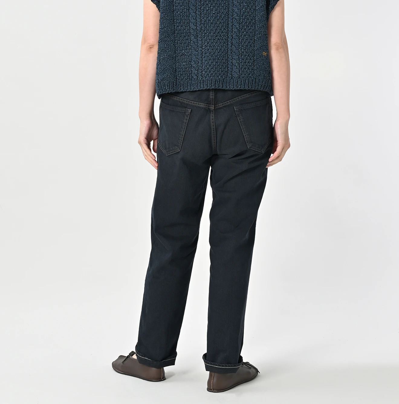 45R(フォーティファイブアール) |ライ麦ブラックデニムのクロスビー5（再び・焦）