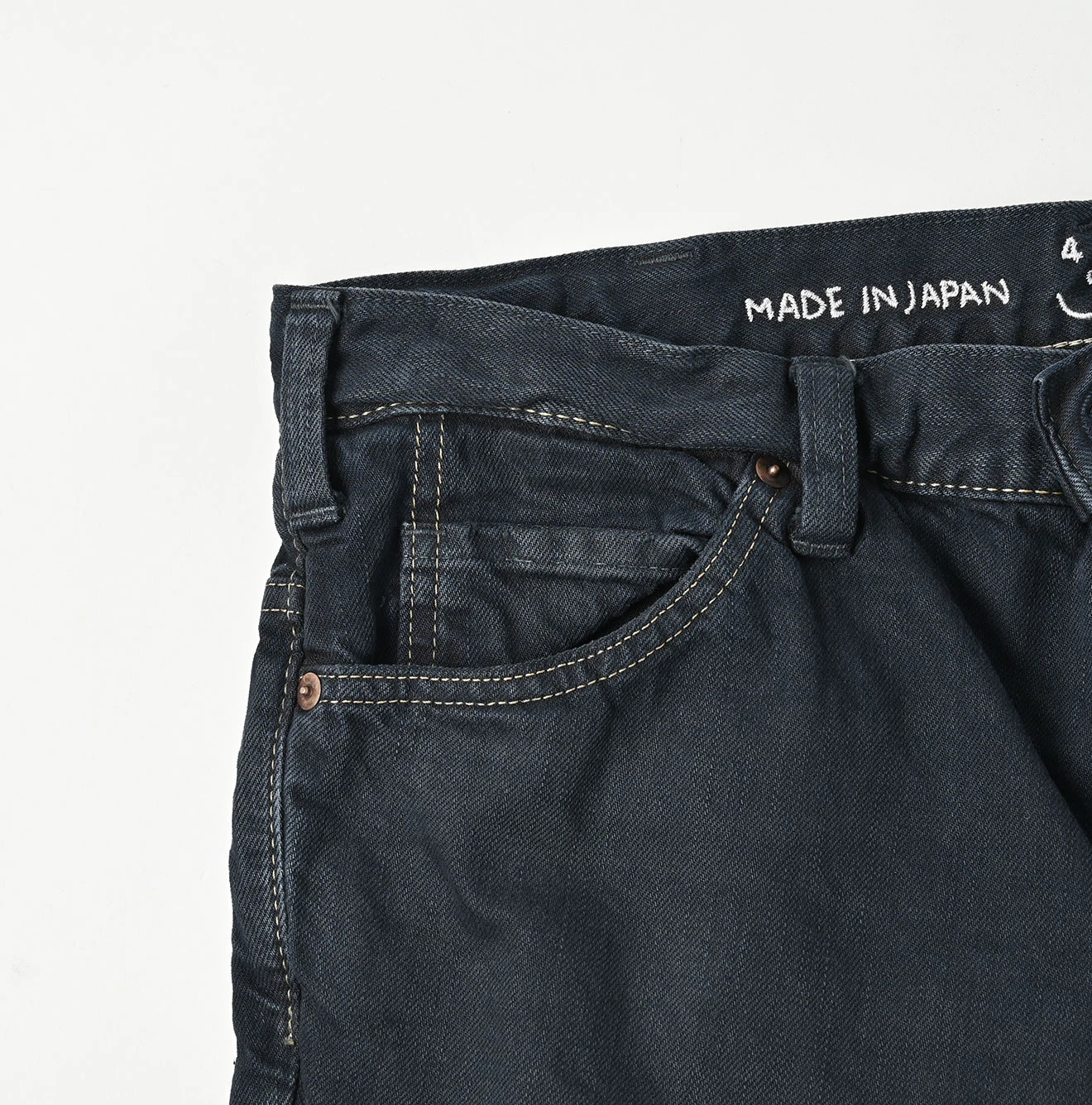 45R(フォーティファイブアール) |ライ麦ブラックデニムのクロスビー5（再び・焦）