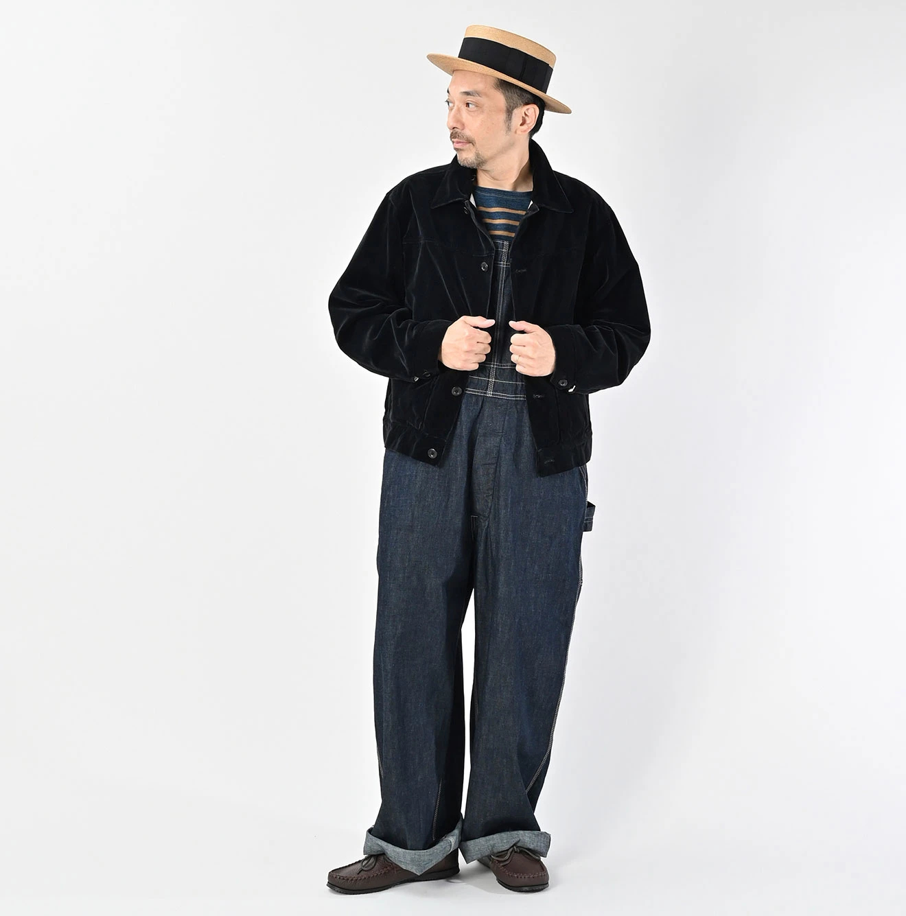 45R(フォーティファイブアール) |ベルベットのGジャン