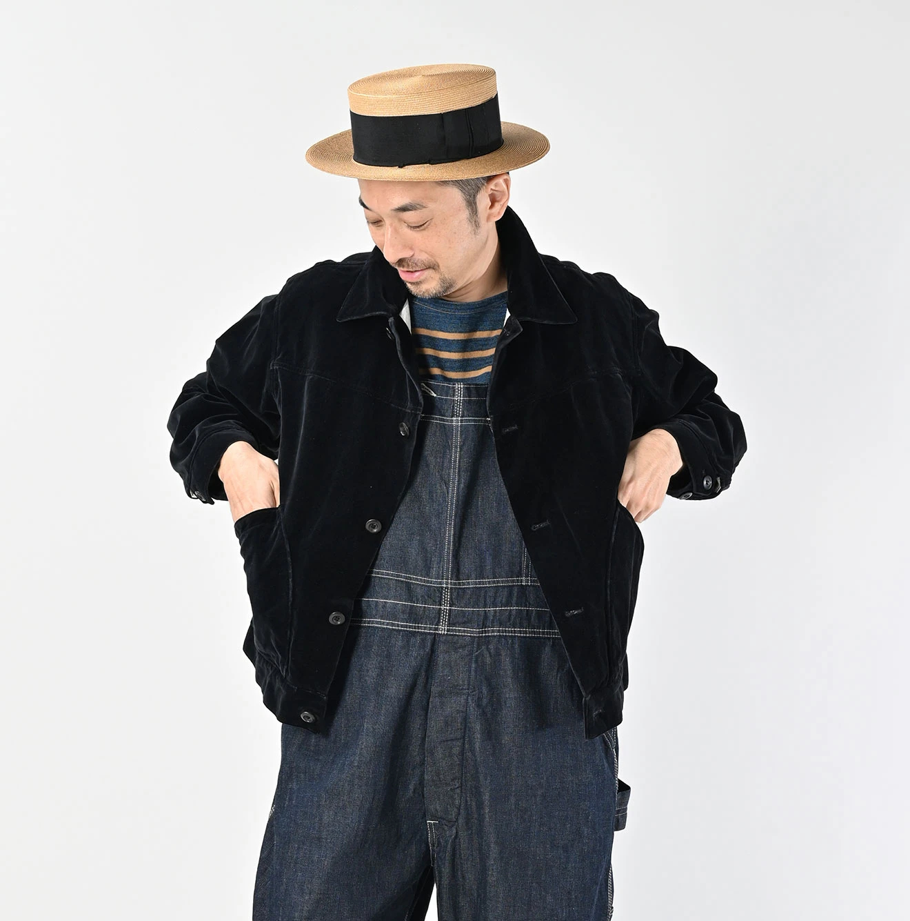 45R(フォーティファイブアール) |ベルベットのGジャン