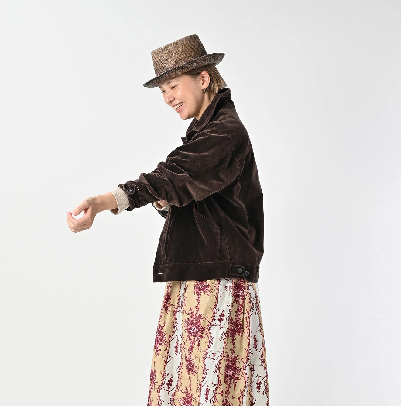 45R(フォーティファイブアール) |ベルベットのGジャン