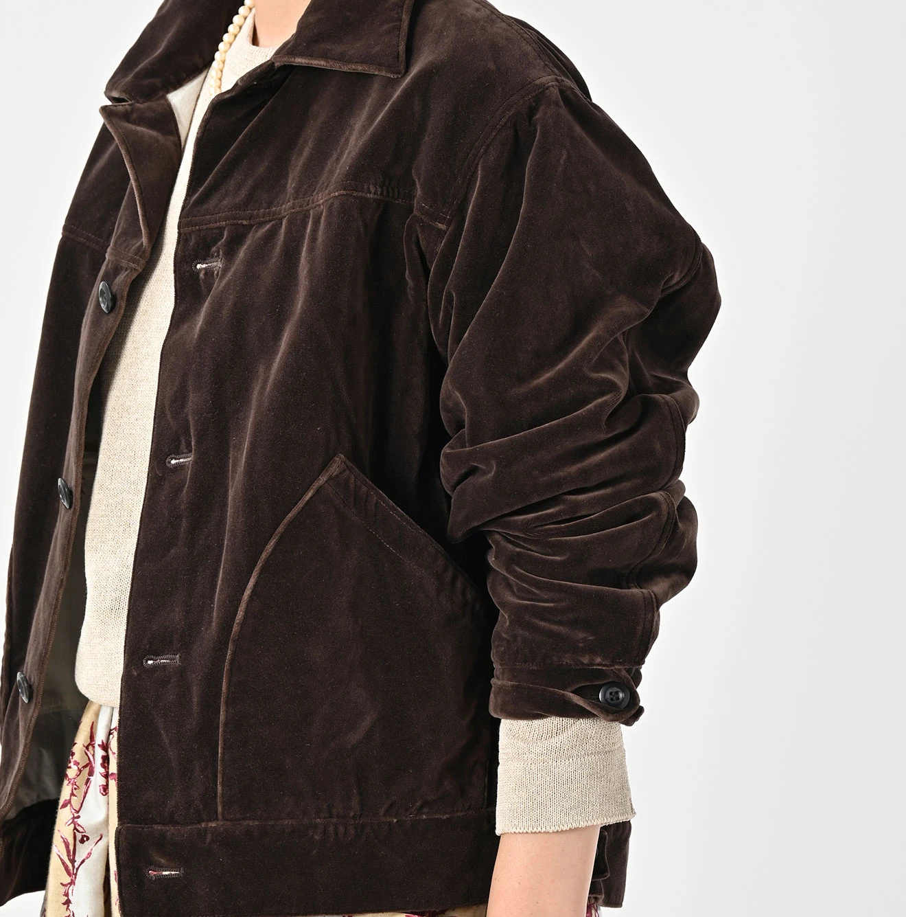 45R(フォーティファイブアール) |ベルベットのGジャン