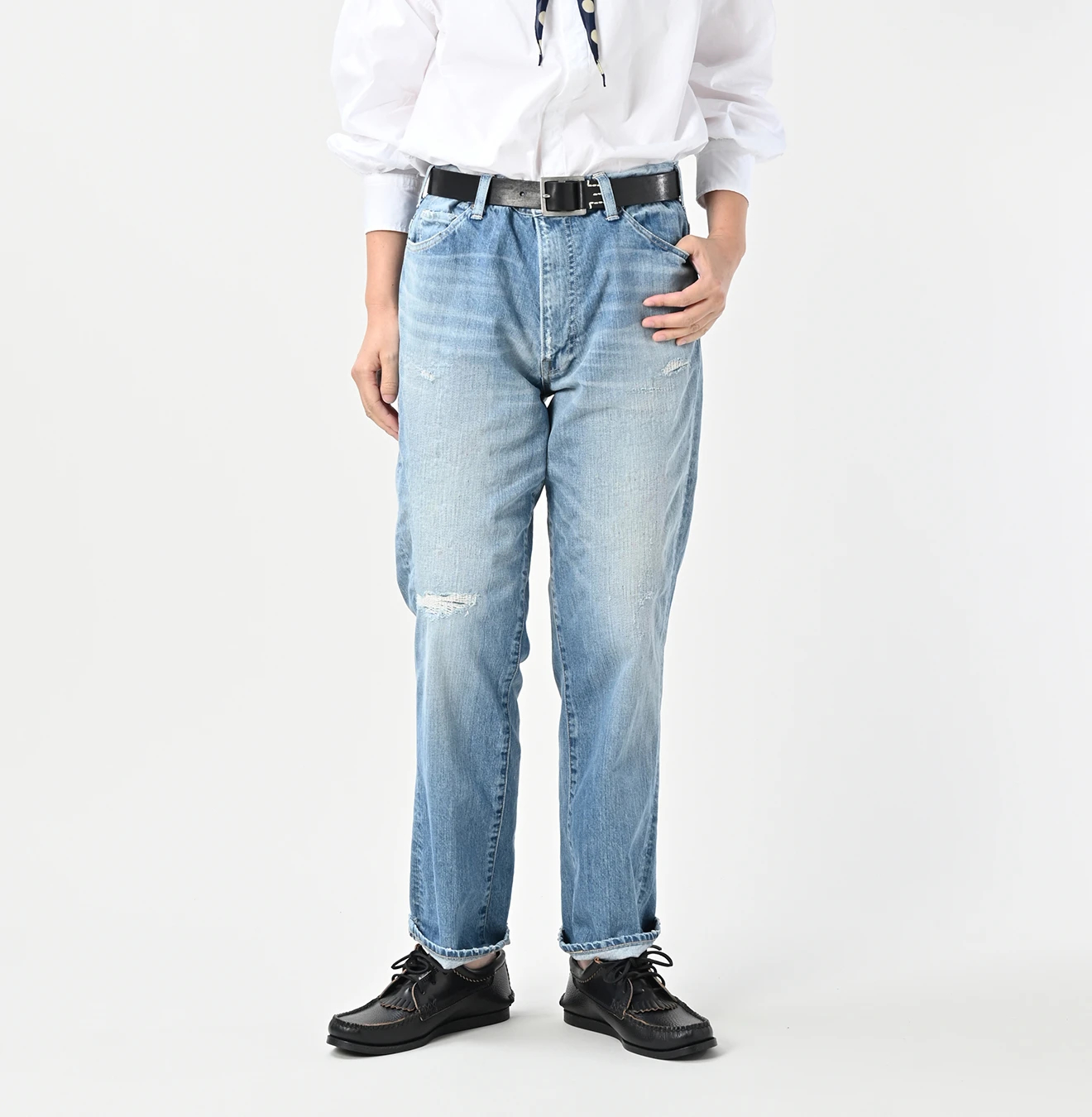 45R(フォーティファイブアール) |ライ麦デニムいろいろパッチのクロスビー5（再び）