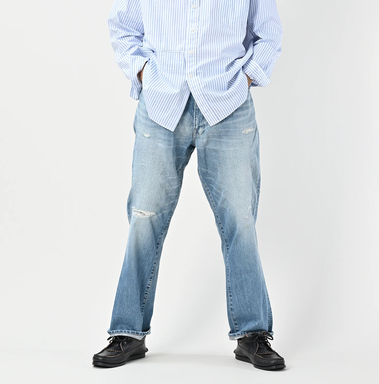 45R(フォーティファイブアール) |ライ麦デニムいろいろパッチのクロスビー5（再び）