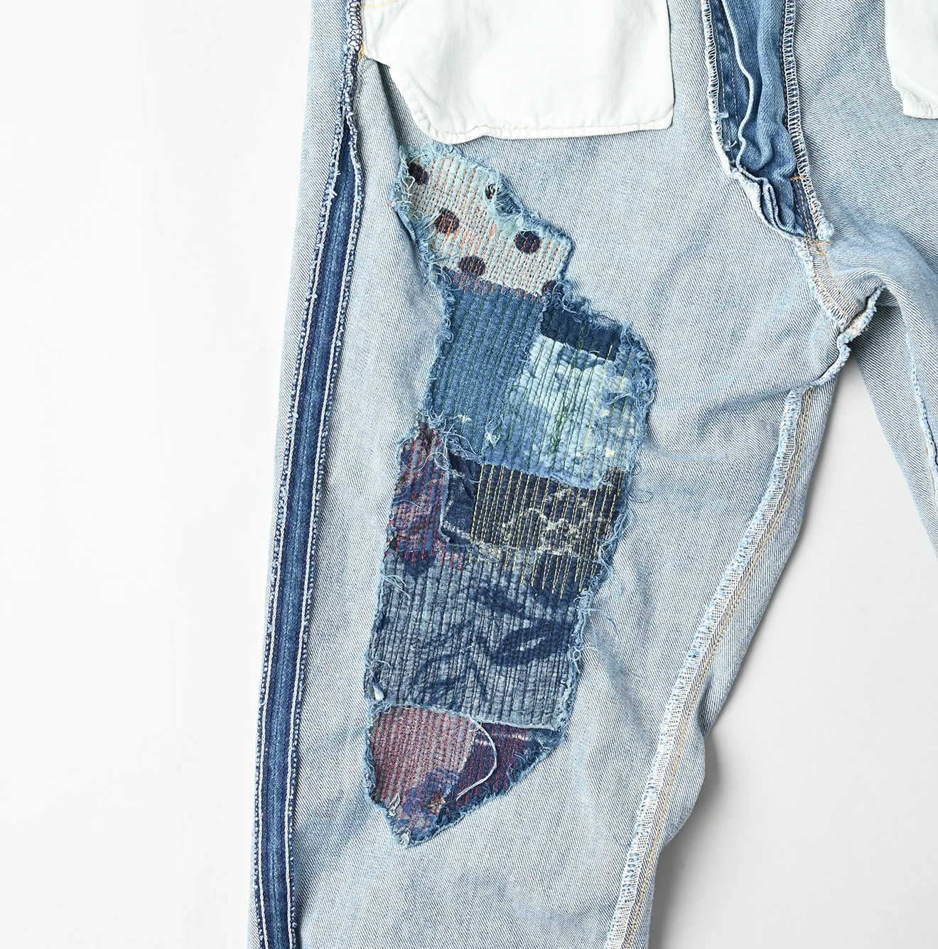 45R(フォーティファイブアール) |ライ麦デニムいろいろパッチのクロスビー5（再び）