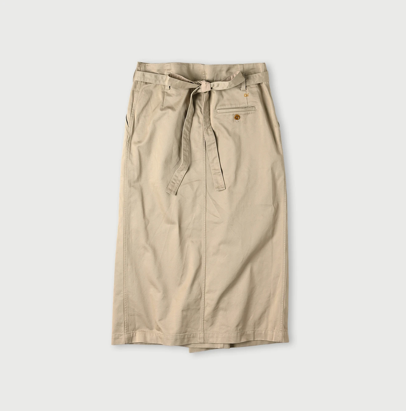 45R（フォーティファイブアール）| 双糸チノのラップスカート Skirt