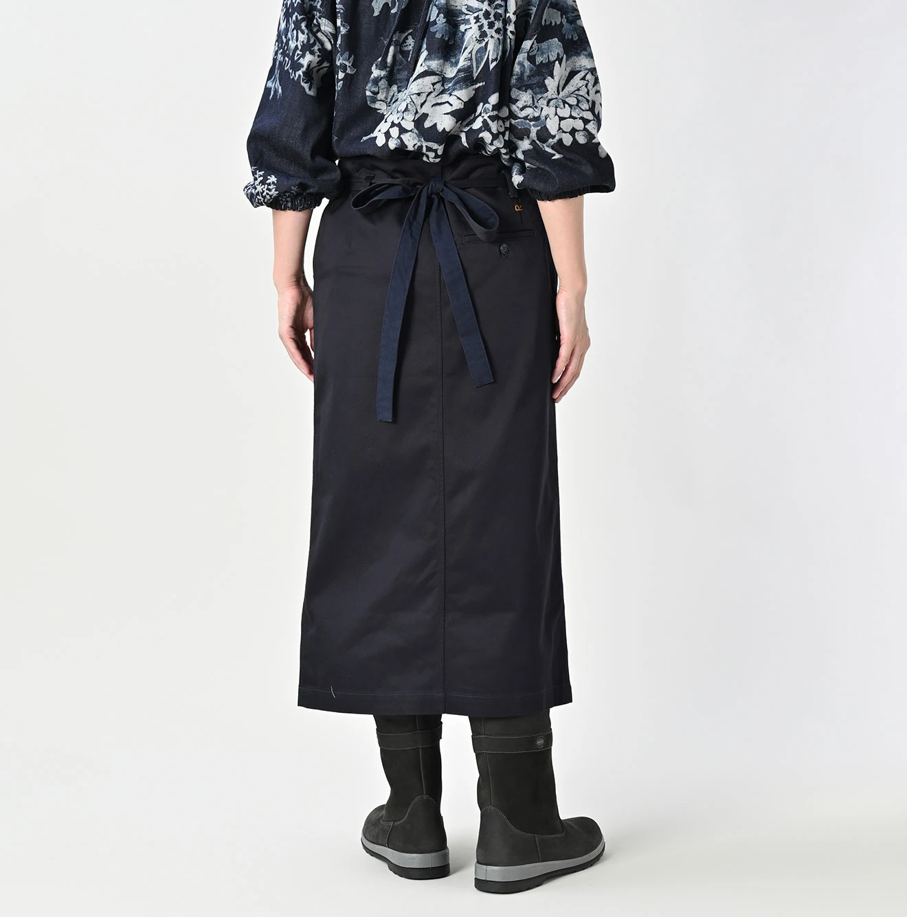 45R（フォーティファイブアール）| 双糸チノのラップスカート Skirt