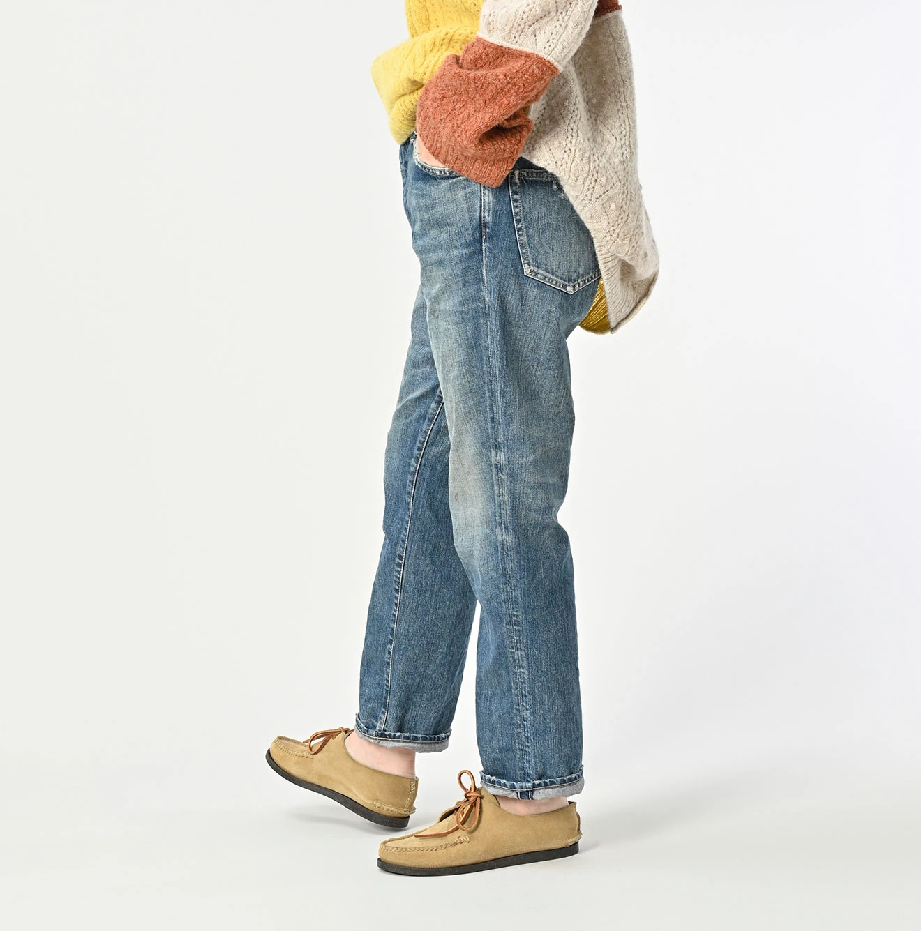 45R(フォーティファイブアール) |ライ麦デニムのクロスビー5（再び・ガンガン加工）