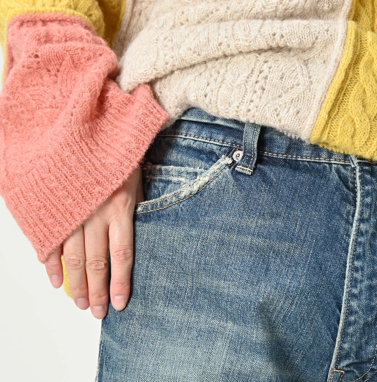 45R(フォーティファイブアール) |ライ麦デニムのクロスビー5（再び・ガンガン加工）