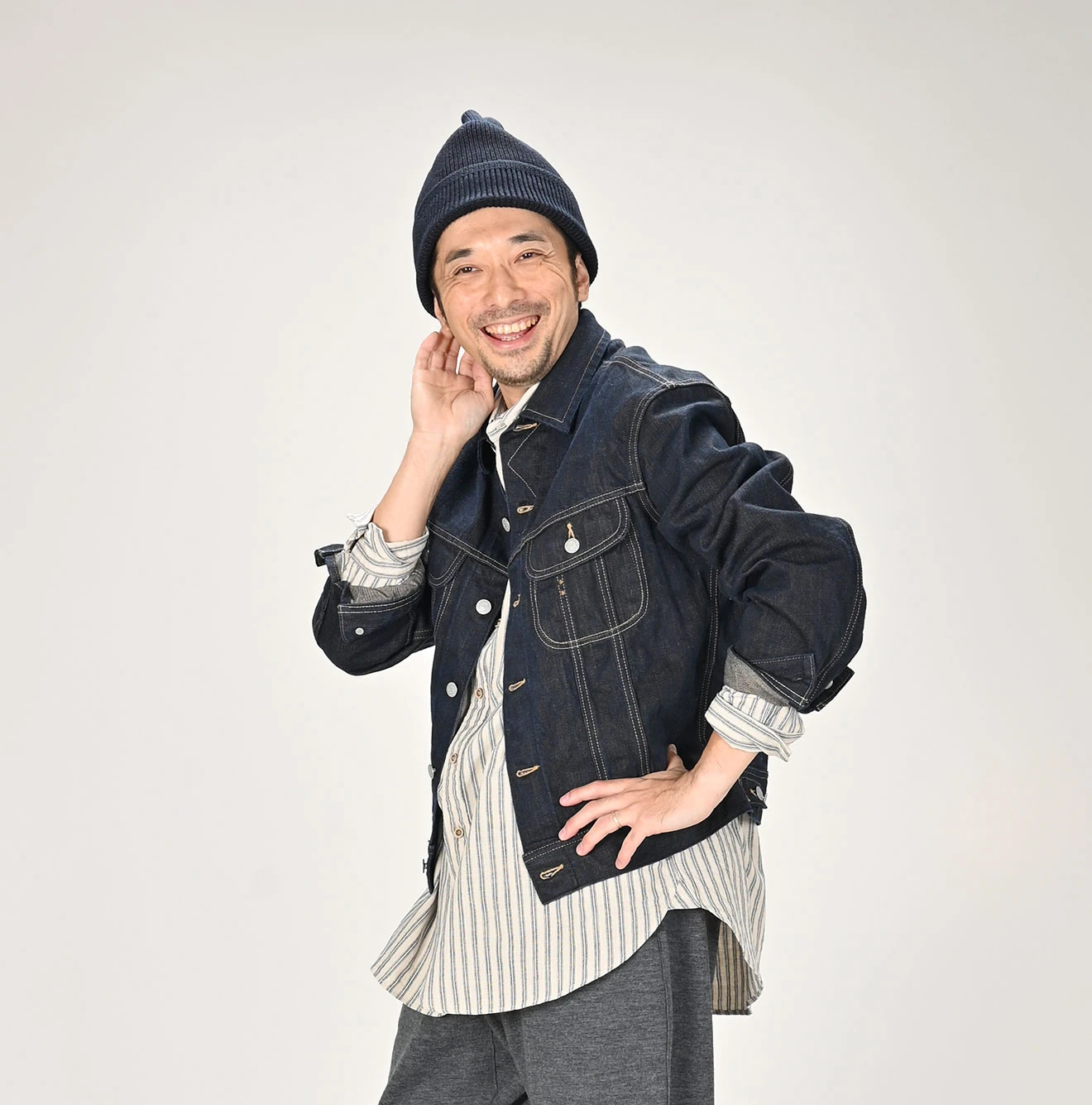 45R(フォーティファイブアール) |墨藍デニムライトオンスの908比古比女ジャン（濃）