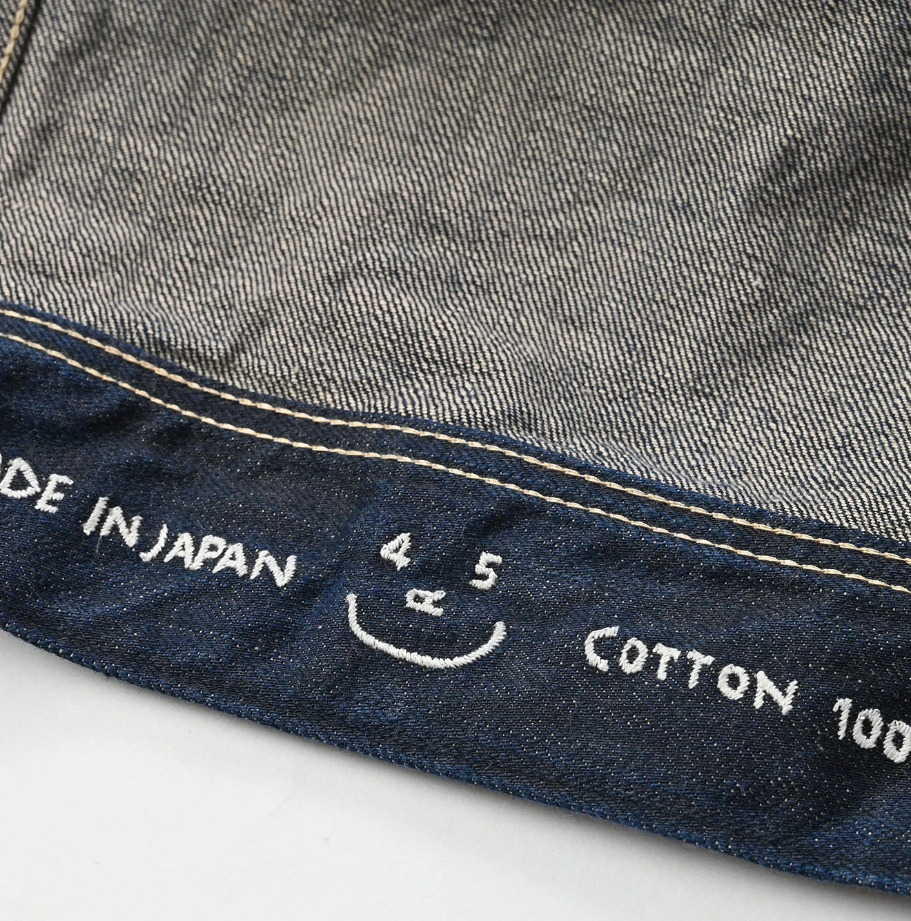 45R(フォーティファイブアール) |墨藍デニムライトオンスの908比古比女ジャン（濃）