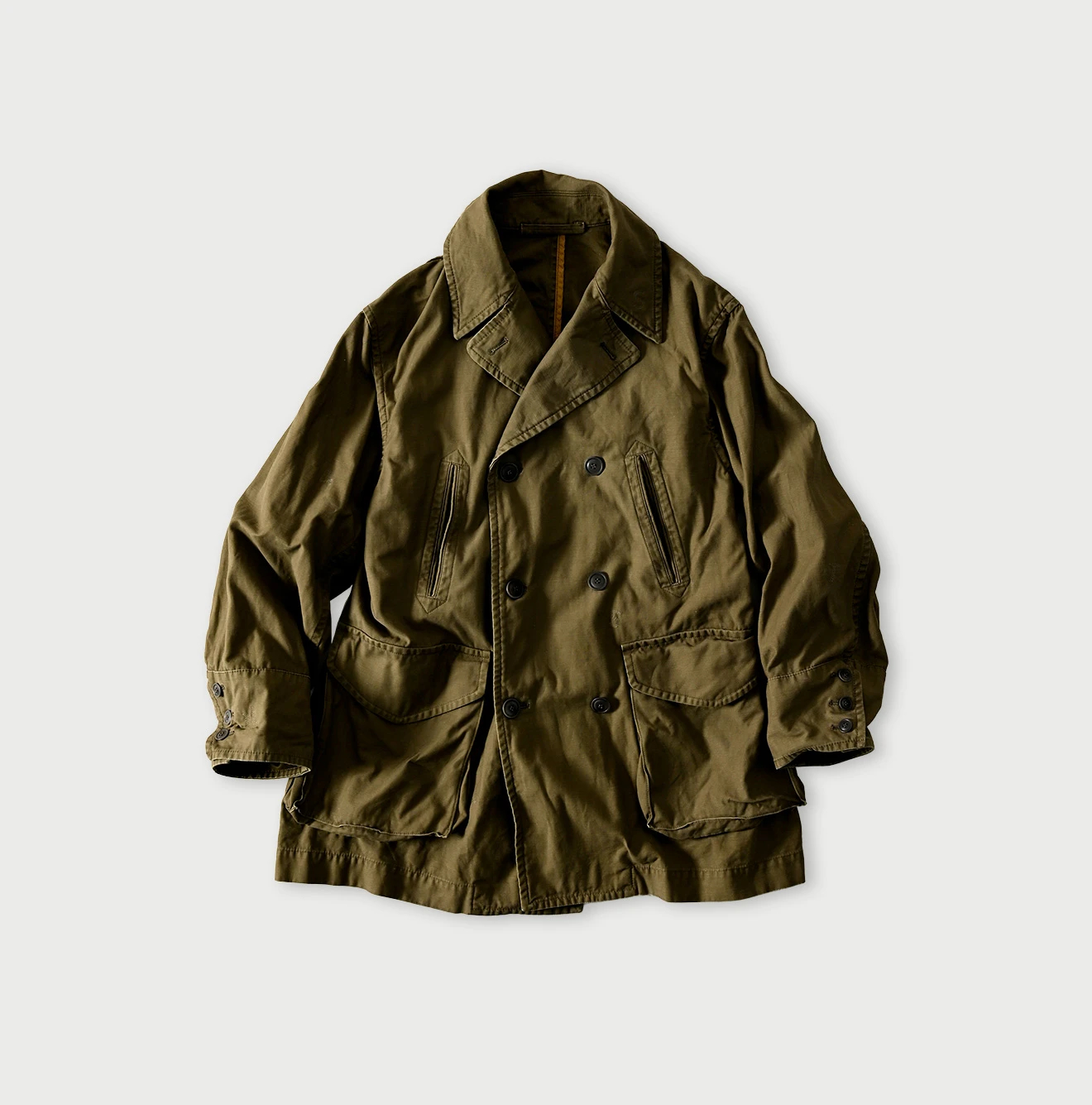 45R(フォーティファイブアール) |バックサテンのＰコート（再び・45RPMSTUDIO刺繍）