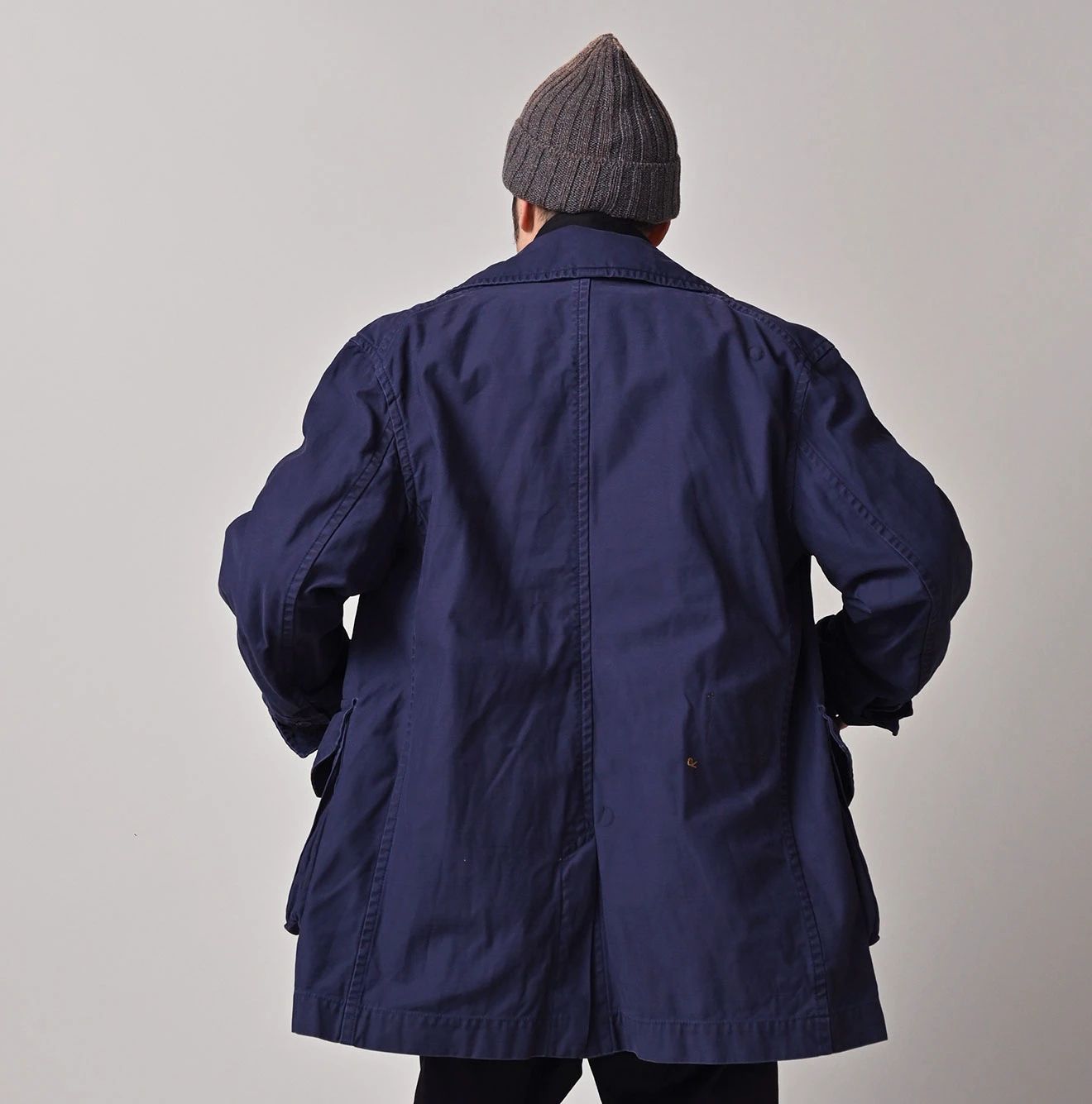 45R(フォーティファイブアール) |バックサテンのＰコート（再び・45RPMSTUDIO刺繍）