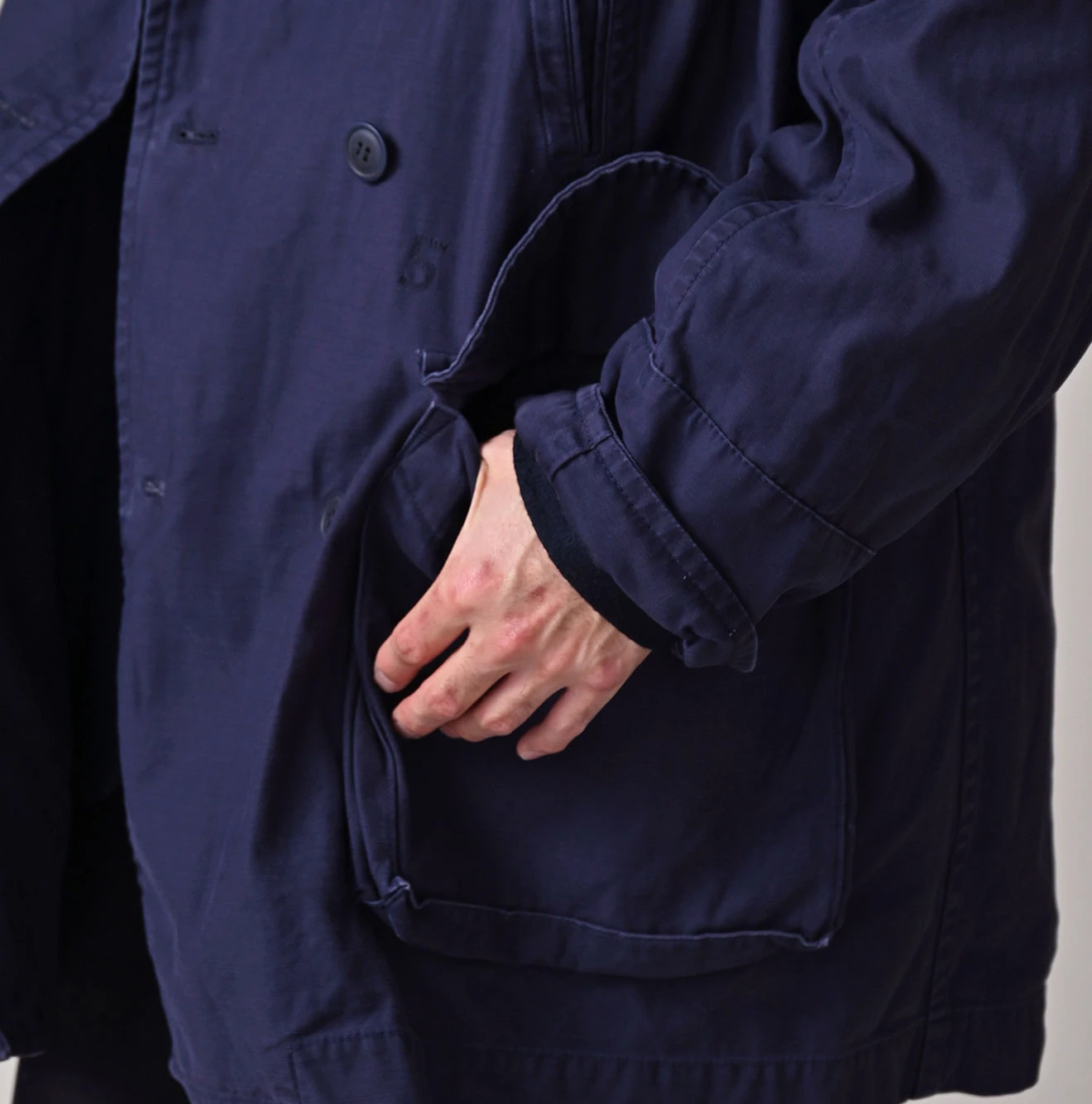 45R(フォーティファイブアール) |バックサテンのＰコート（再び・45RPMSTUDIO刺繍）