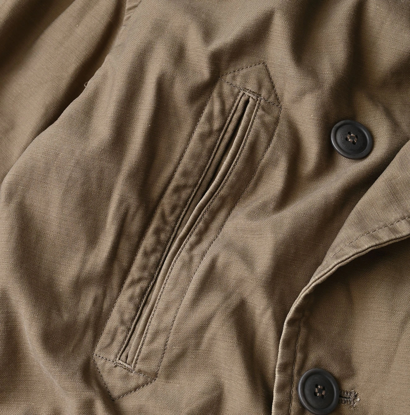 45R(フォーティファイブアール) |バックサテンのＰコート（再び・45RPMSTUDIO刺繍）