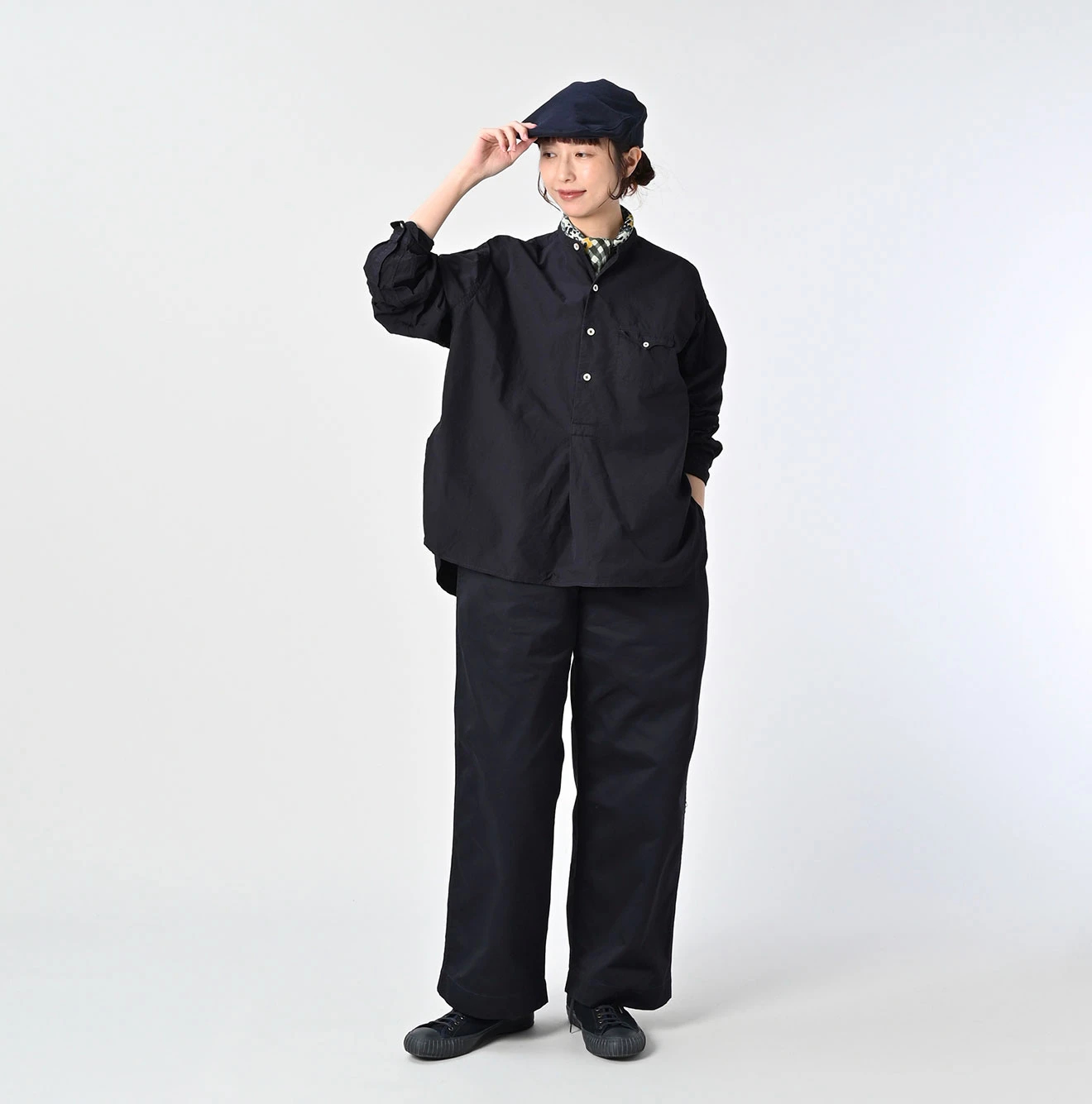 45R(フォーティファイブアール) |コンパクトダンプの908オーシャン馬風シャツ（再び）