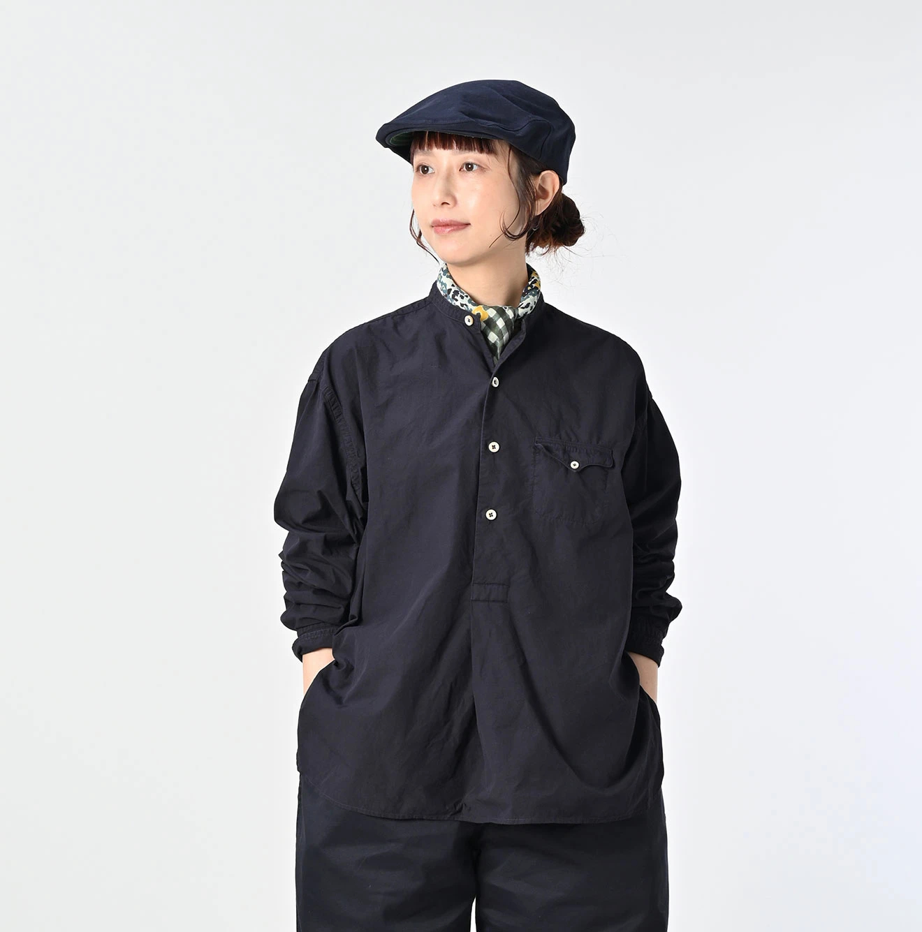 45R(フォーティファイブアール) |コンパクトダンプの908オーシャン馬風シャツ（再び）