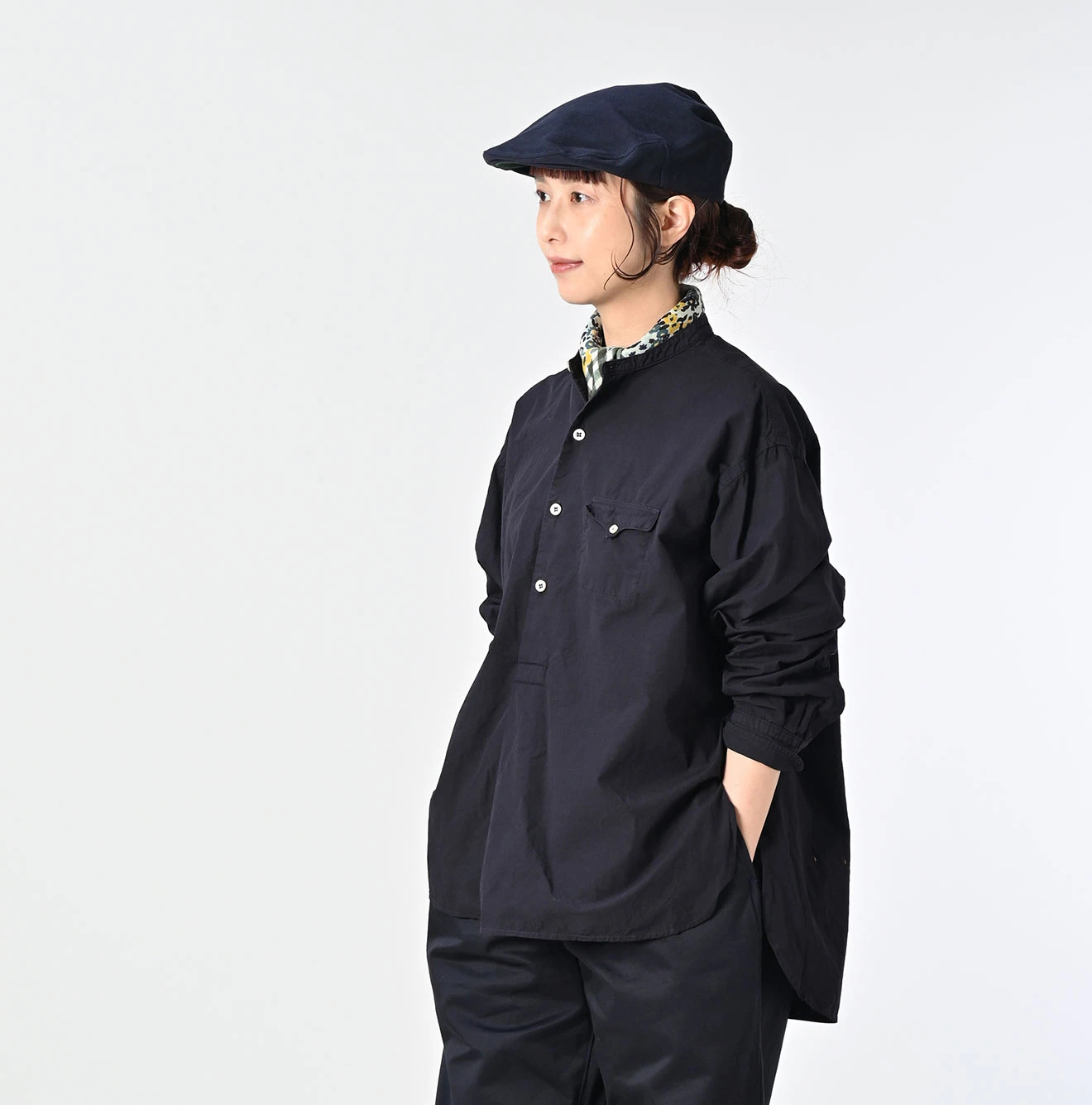 45R(フォーティファイブアール) |コンパクトダンプの908オーシャン馬風シャツ（再び）