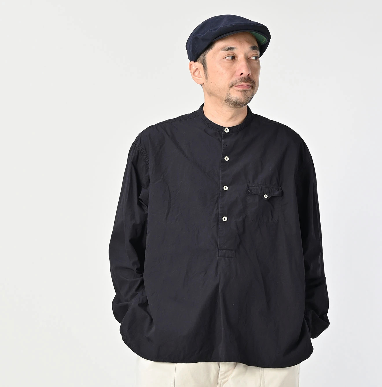 45R(フォーティファイブアール) |コンパクトダンプの908オーシャン馬風シャツ（再び）