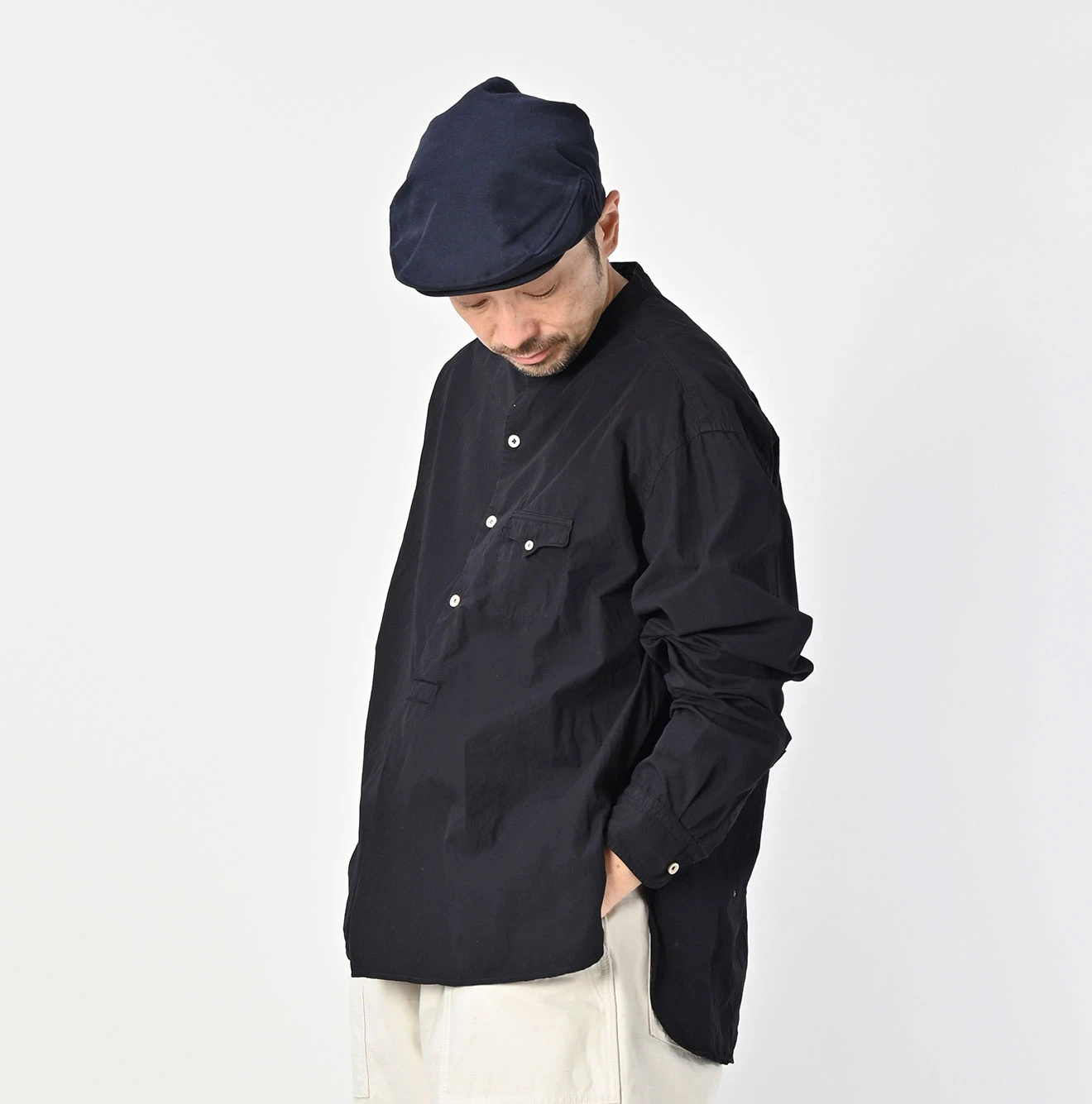 45R(フォーティファイブアール) |コンパクトダンプの908オーシャン馬風シャツ（再び）