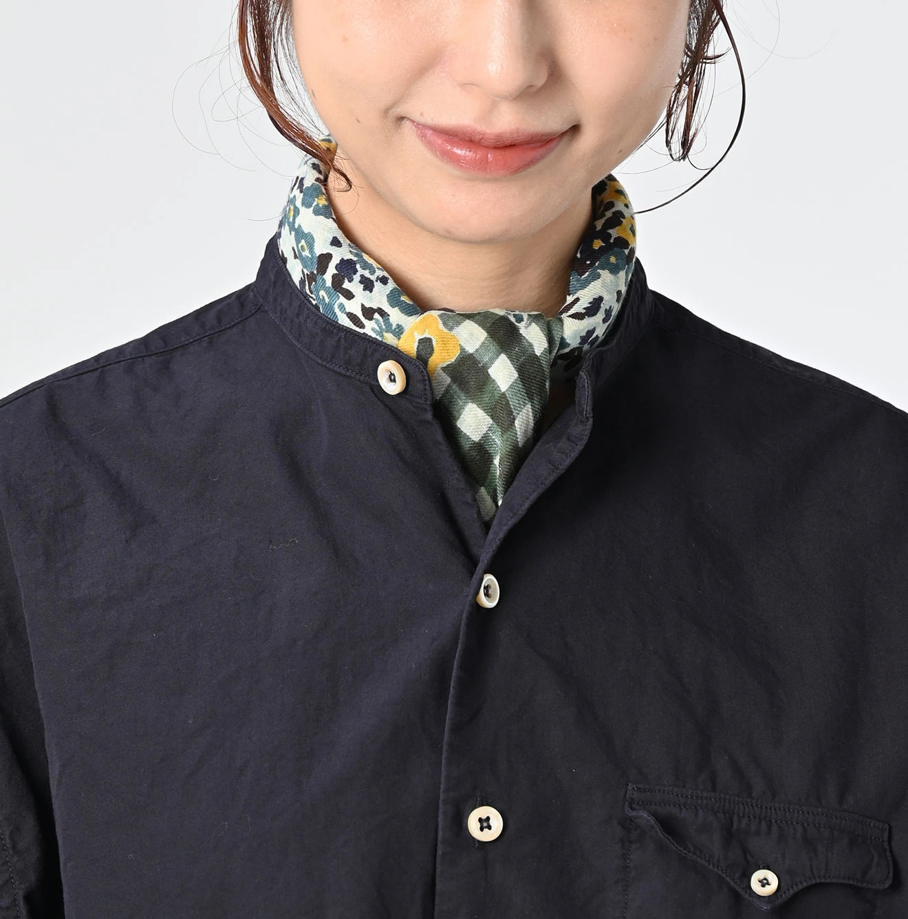 45R(フォーティファイブアール) |コンパクトダンプの908オーシャン馬風シャツ（再び）