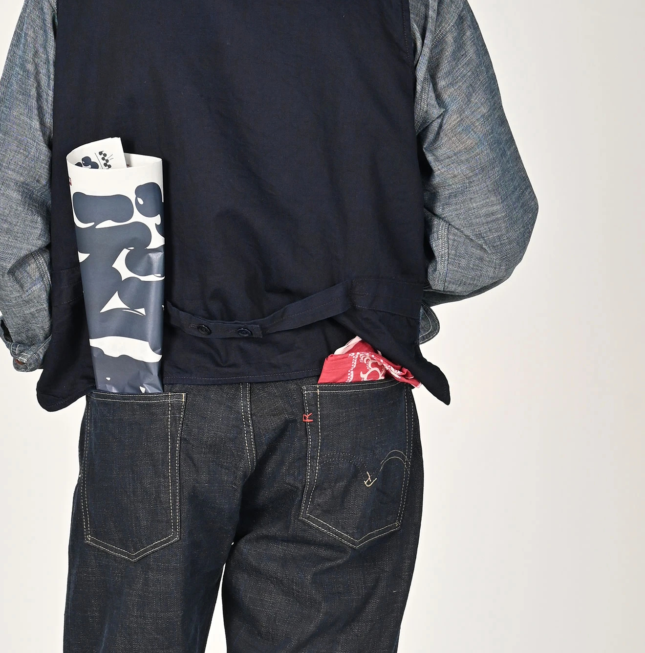 45R(フォーティファイブアール) |再び6.5墨藍の空比古比女（濃）