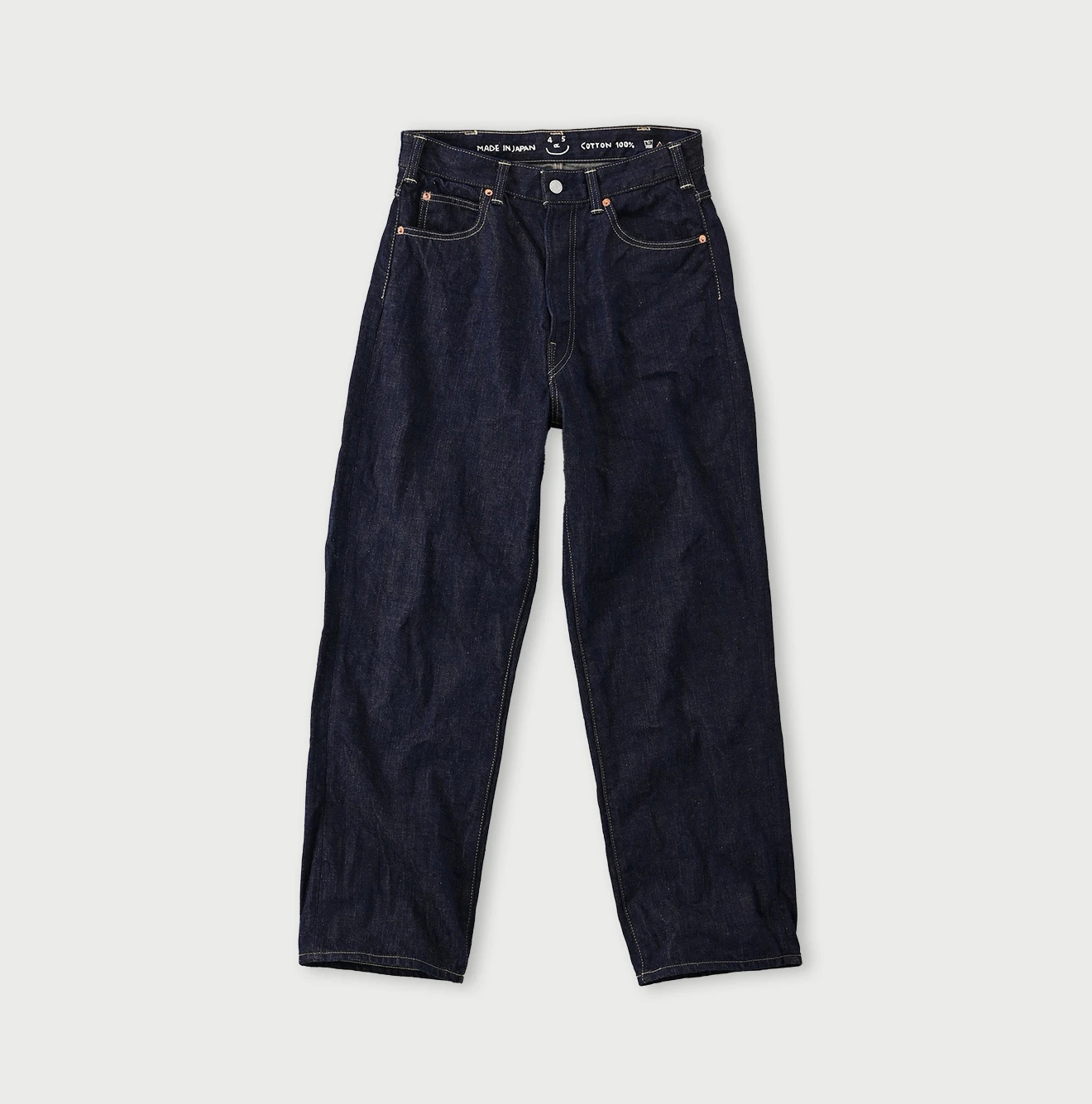 45R(フォーティファイブアール) |藍デニムライトオンスのシャルロット5（濃）