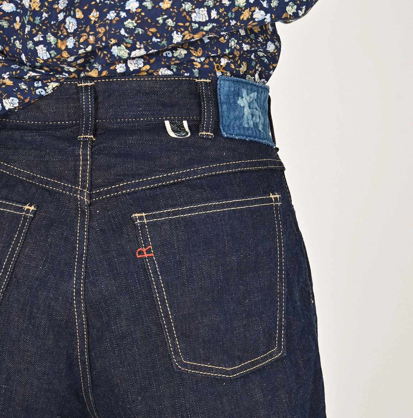 45R(フォーティファイブアール) |藍デニムライトオンスのシャルロット5（濃）