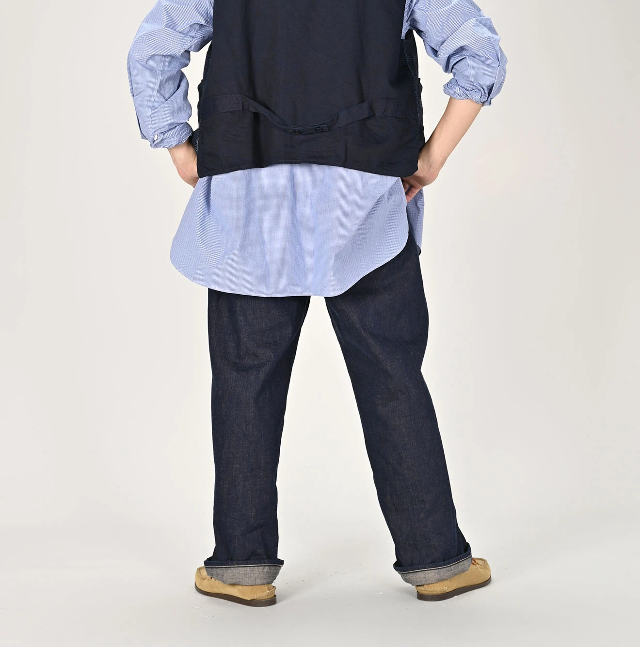 45R(フォーティファイブアール) |藍デニムライトオンスのシャルロット5（濃）