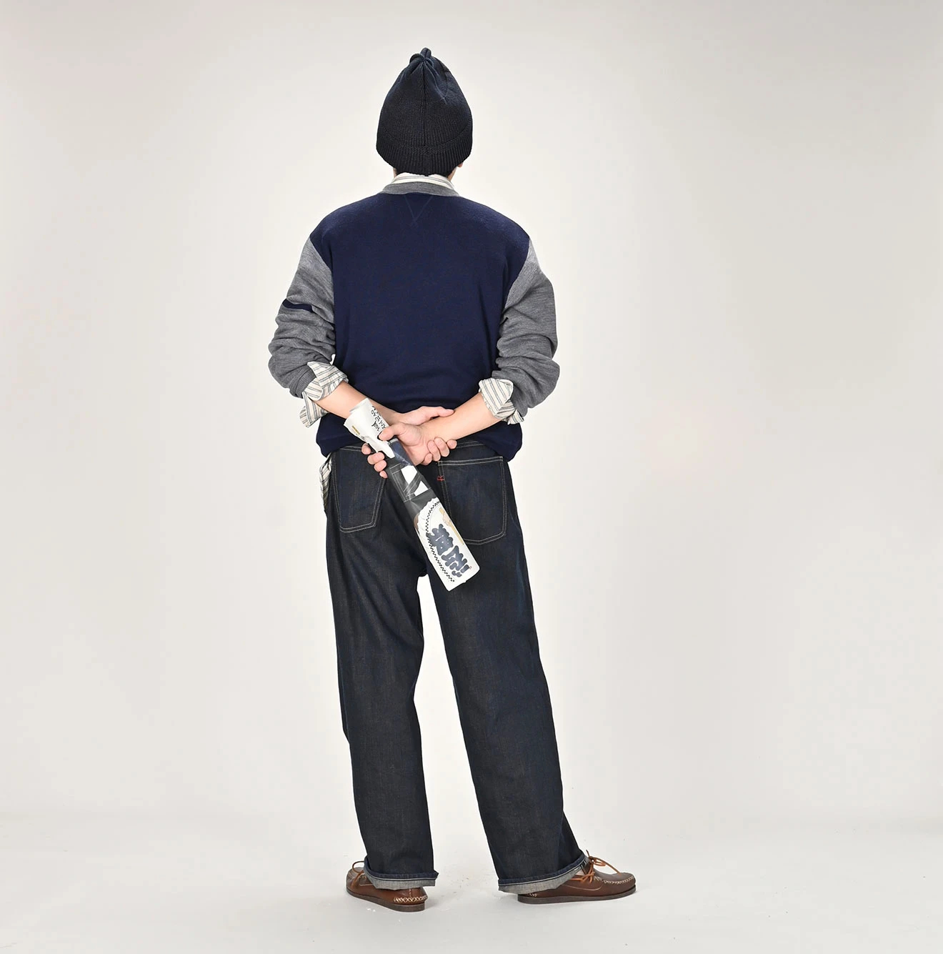 45R(フォーティファイブアール) |墨藍デニムライトオンスのシャルロット5（濃）