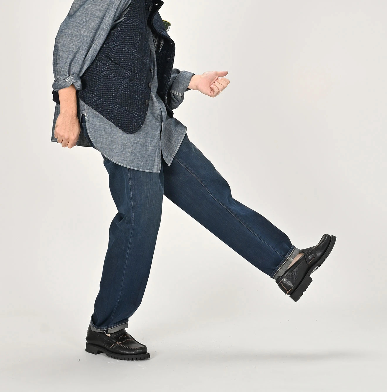 45R(フォーティファイブアール) |再び6.5墨藍のクロスビー5（加工）