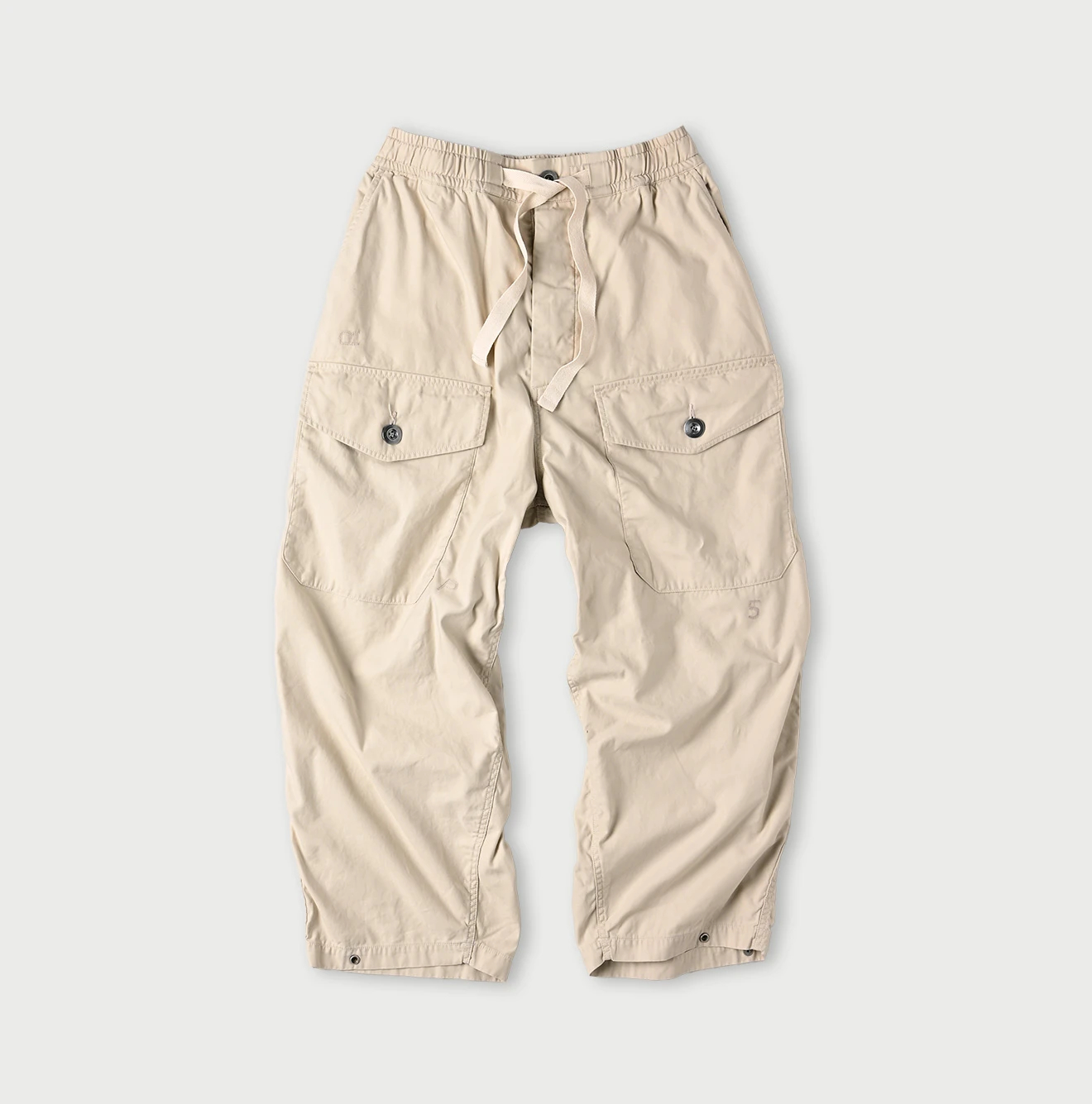 45R(フォーティファイブアール) |薄バックサテン45RPM刺繍の908テントパンツ（再び）