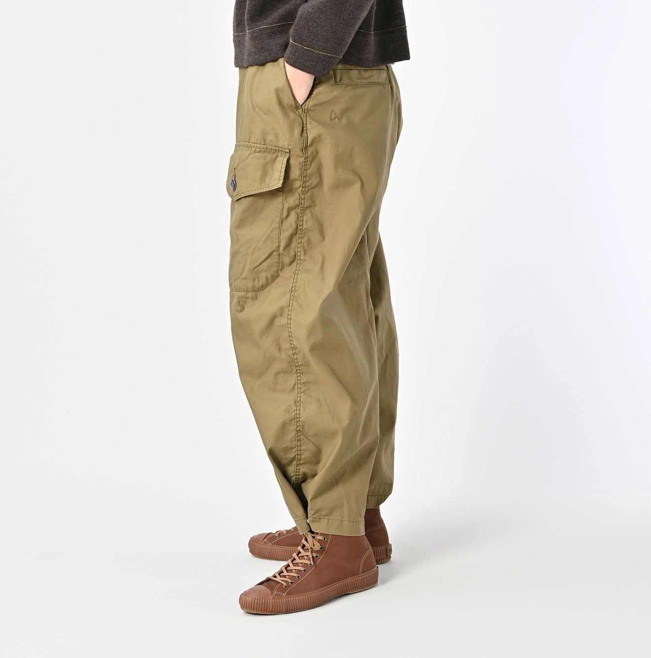 45R(フォーティファイブアール) |薄バックサテン45RPM刺繍の908テントパンツ（再び）