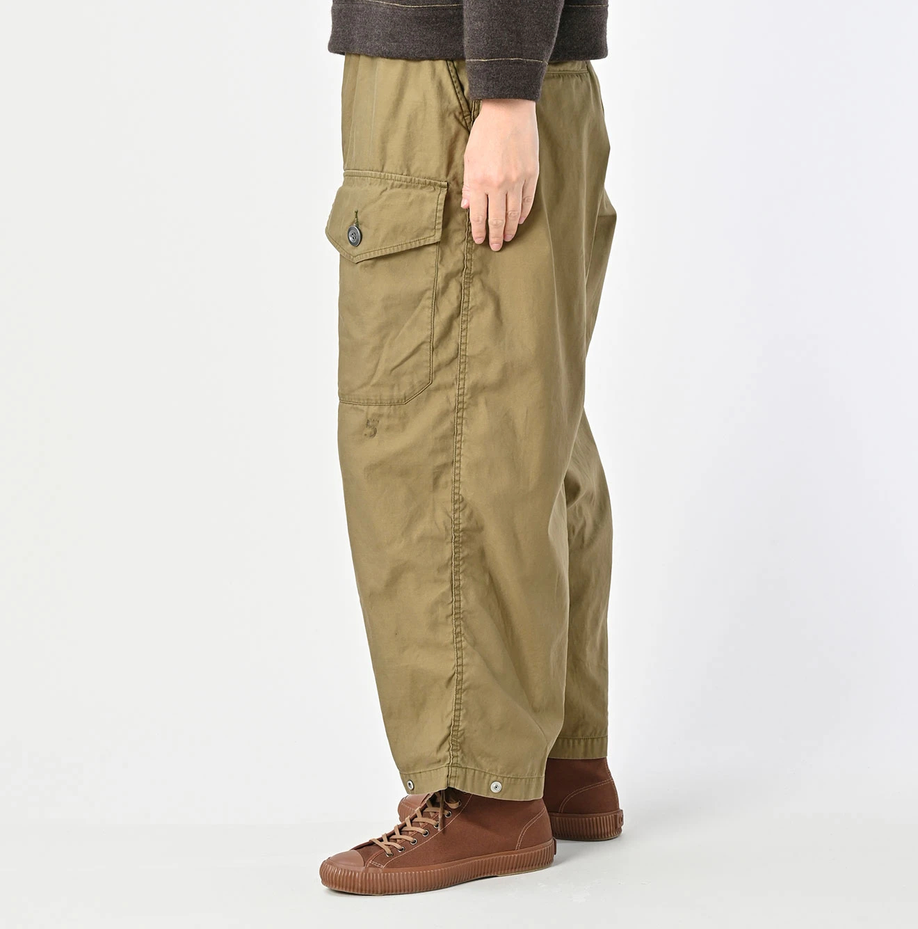 45R(フォーティファイブアール) |薄バックサテン45RPM刺繍の908テントパンツ（再び）