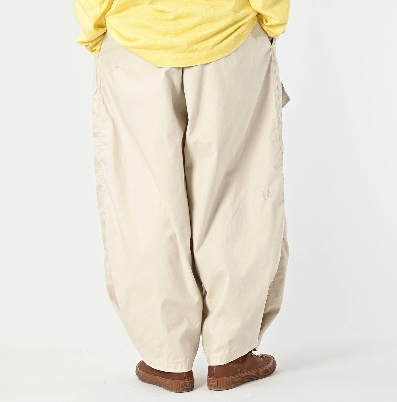 45R(フォーティファイブアール) |薄バックサテン45RPM刺繍の908テントパンツ（再び）