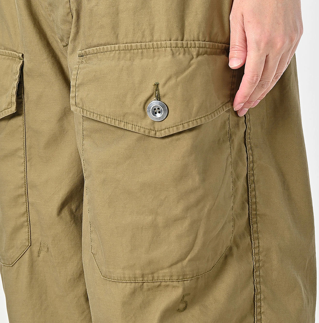 45R(フォーティファイブアール) |薄バックサテン45RPM刺繍の908テントパンツ（再び）