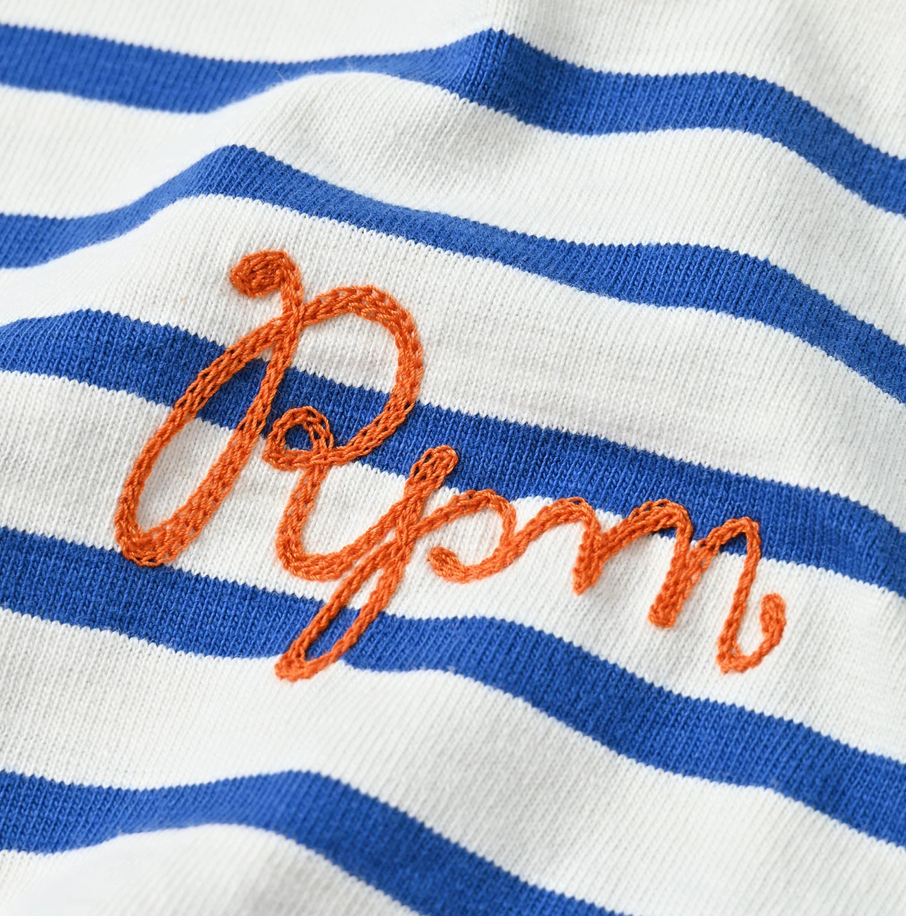45R(フォーティファイブアール) |バスクボーダーRpm刺繍のSTシャツ（再び・サイズ03～05ショート丈）