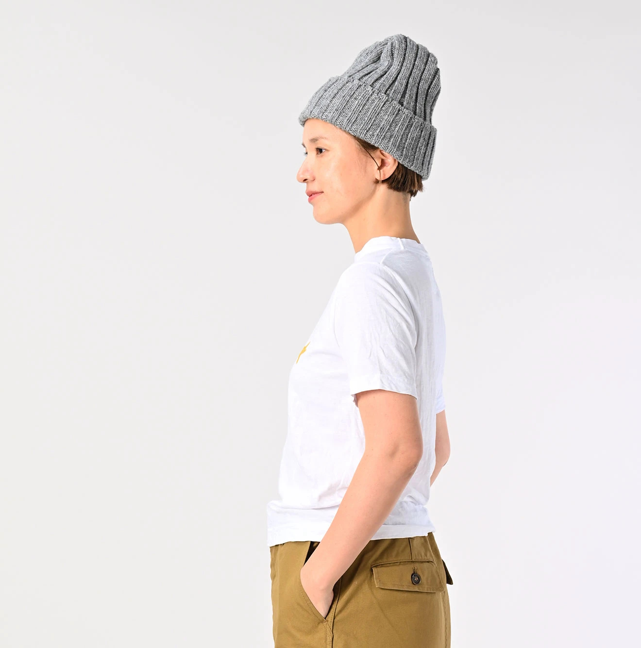 45R(フォーティファイブアール) |ブル丸ウォークプリントの90845星Tシャツ（再び）