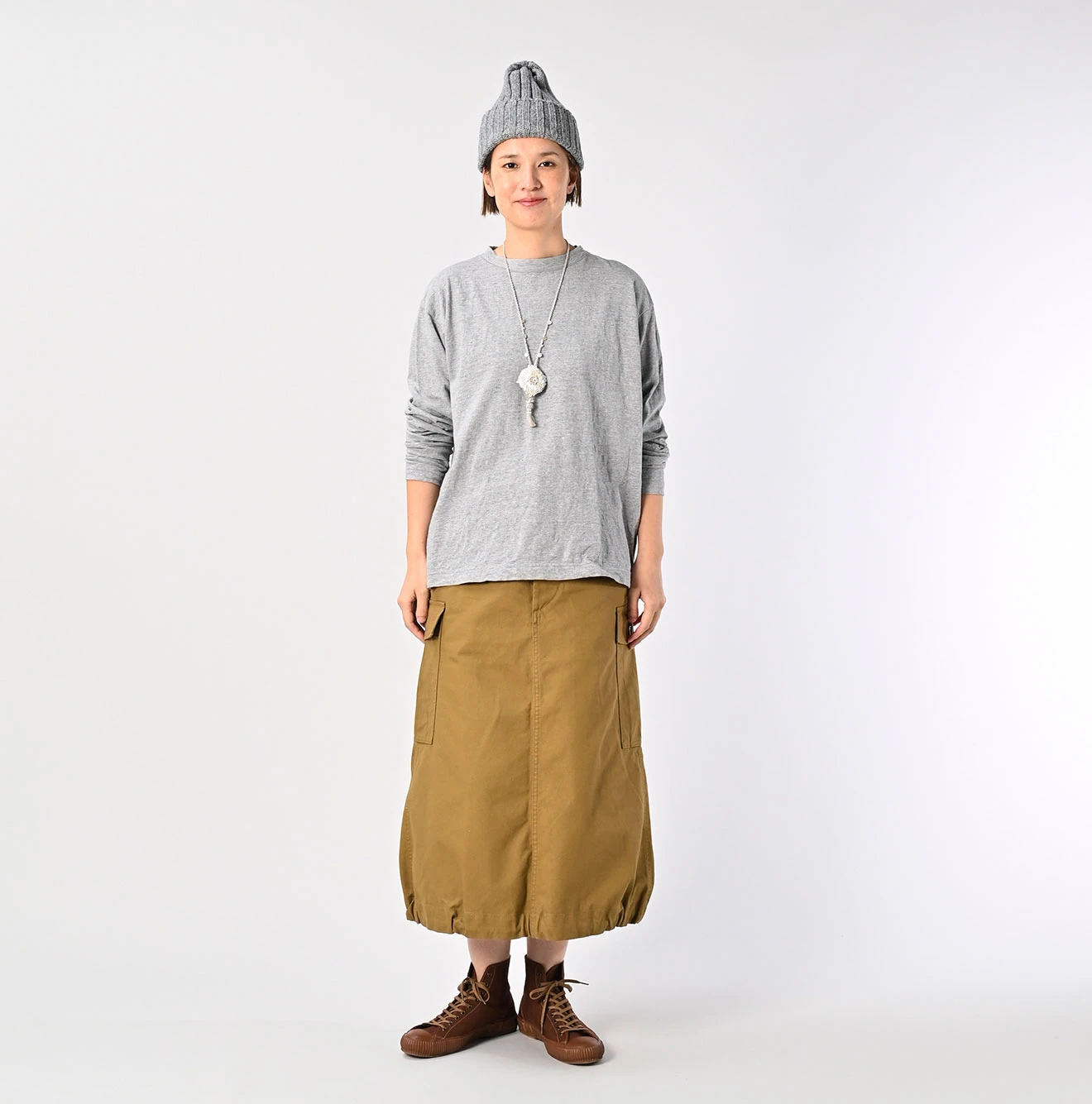 45R(フォーティファイブアール) |ブルハバナプリントの908オーシャン長袖Tシャツ（再び・トップ）