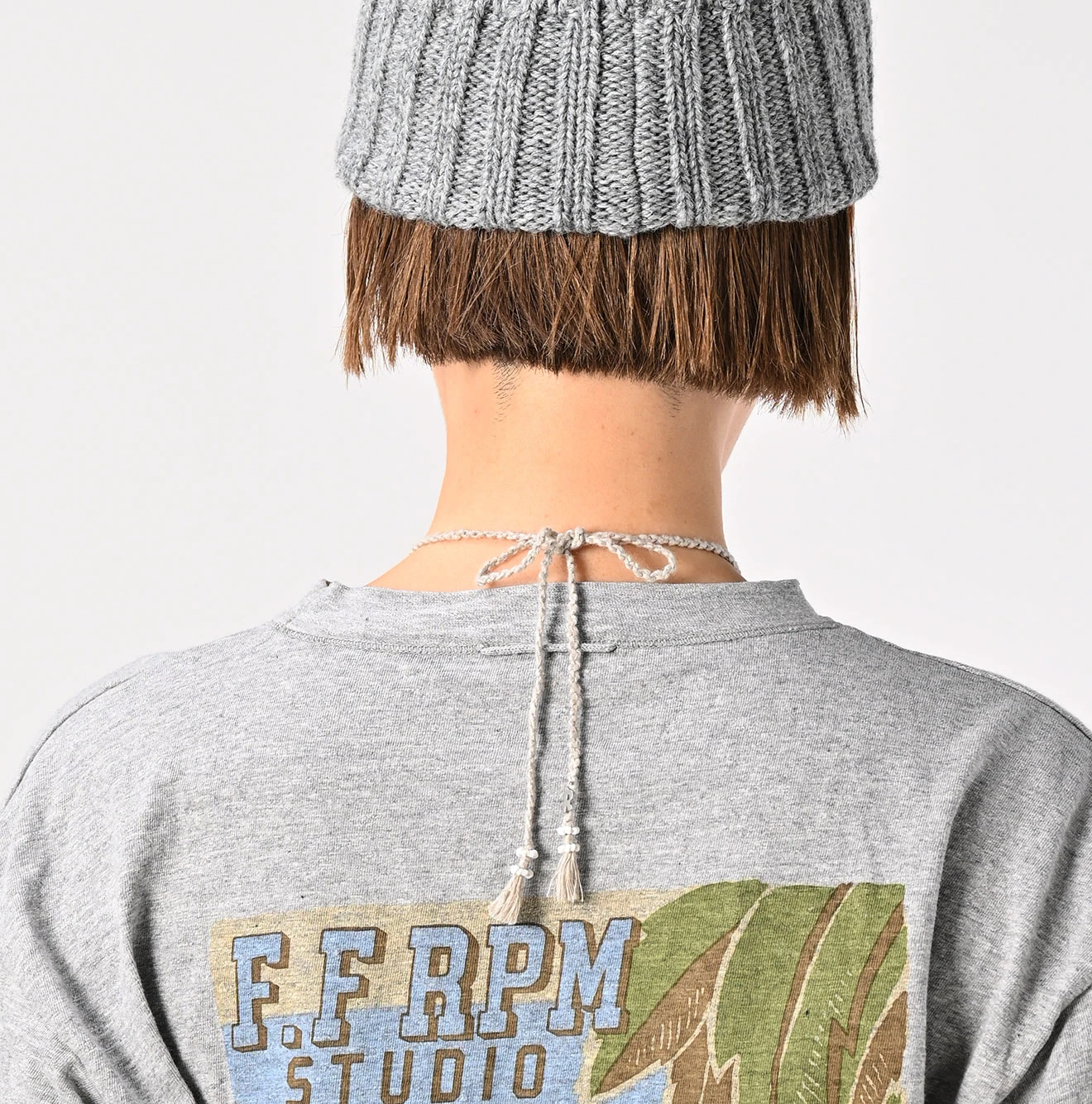 45R(フォーティファイブアール) |ブルハバナプリントの908オーシャン長袖Tシャツ（再び・トップ）